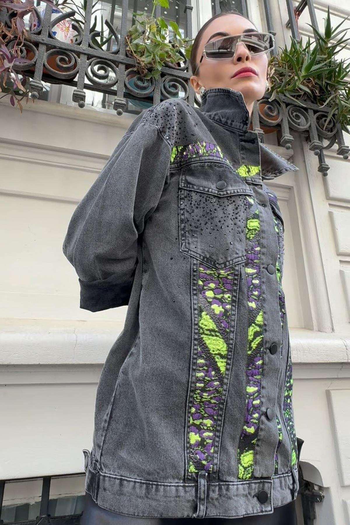 Missemramiss Perla Kot Ceket 4295 Antrasit