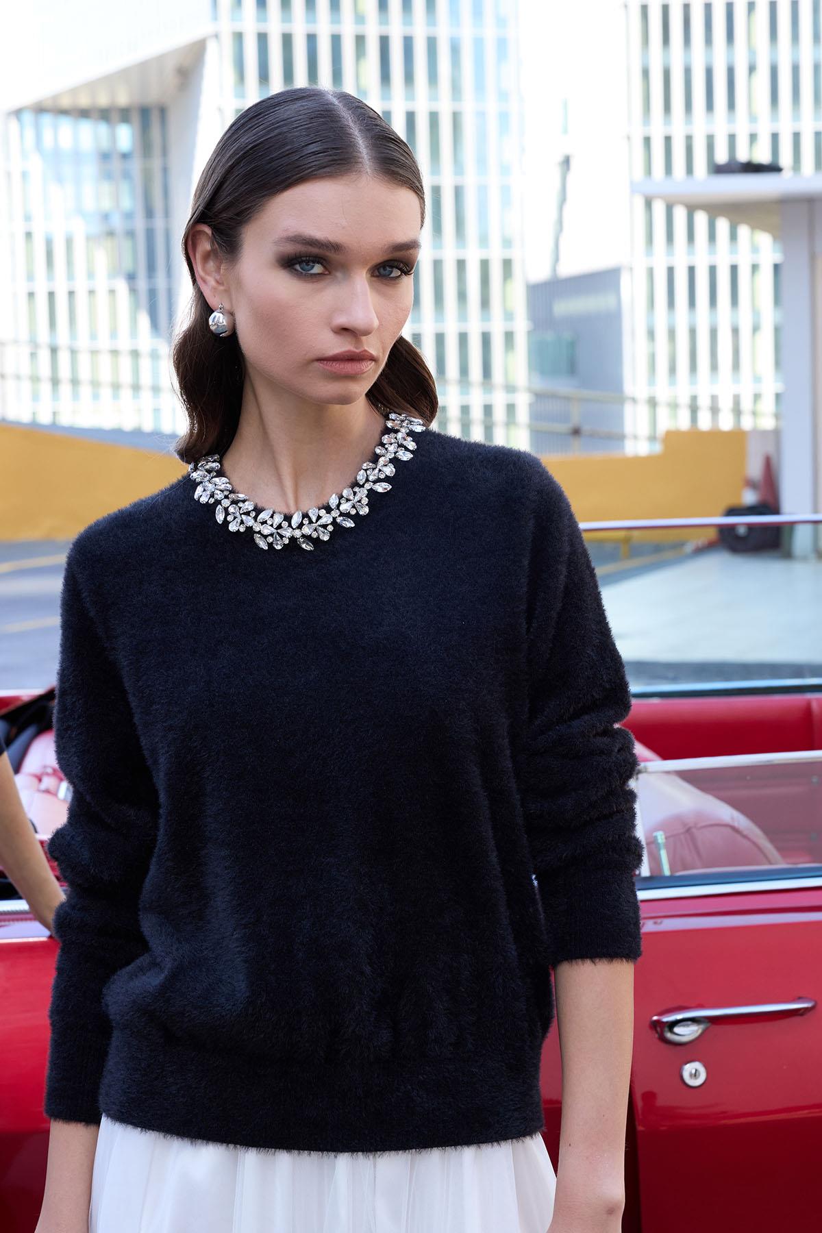 Missemramiss Roccioso Angora Kazak 4574 Siyah