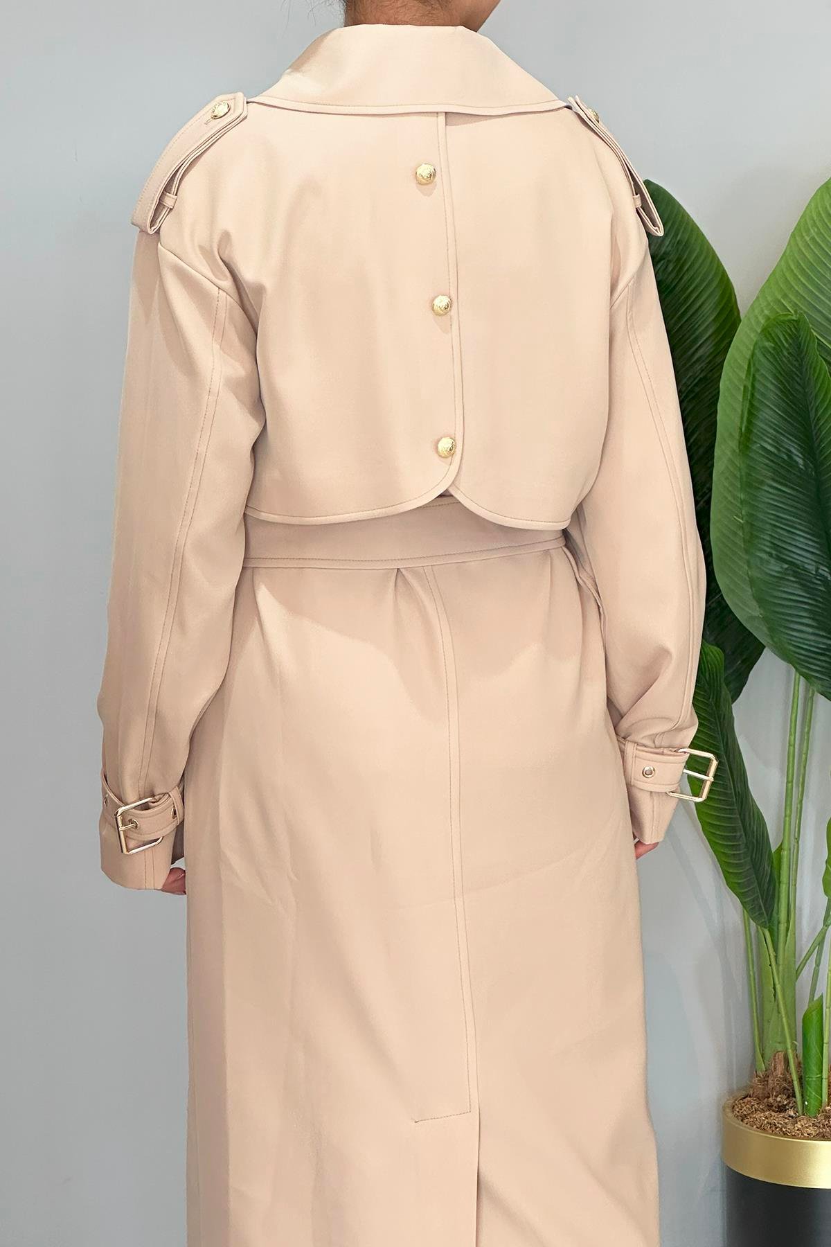 Missemramiss Rose Trençkot 4721 Bej