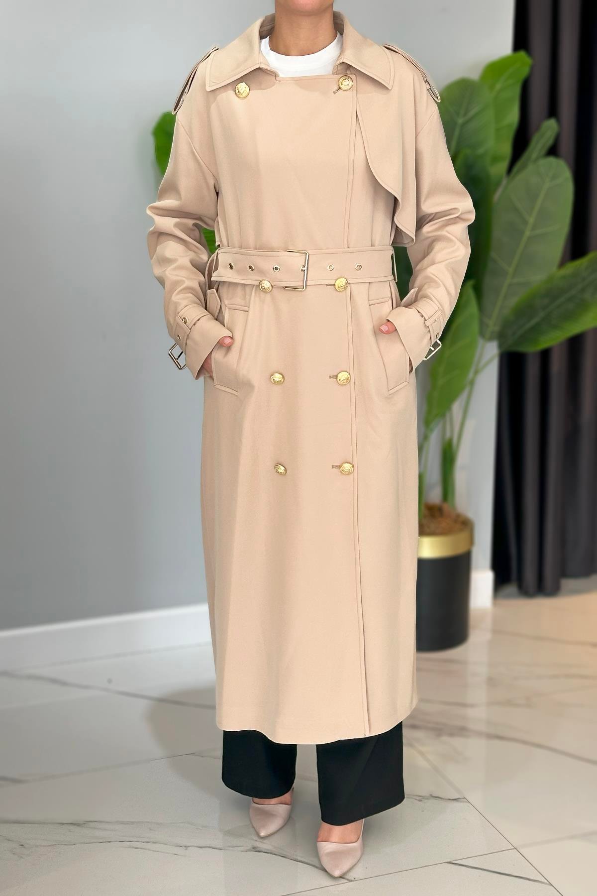 Missemramiss Rose Trençkot 4721 Bej