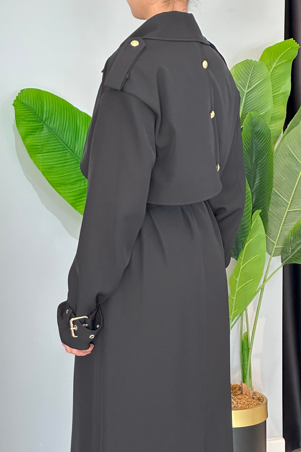 Missemramiss  Rose Trençkot 4721 Siyah