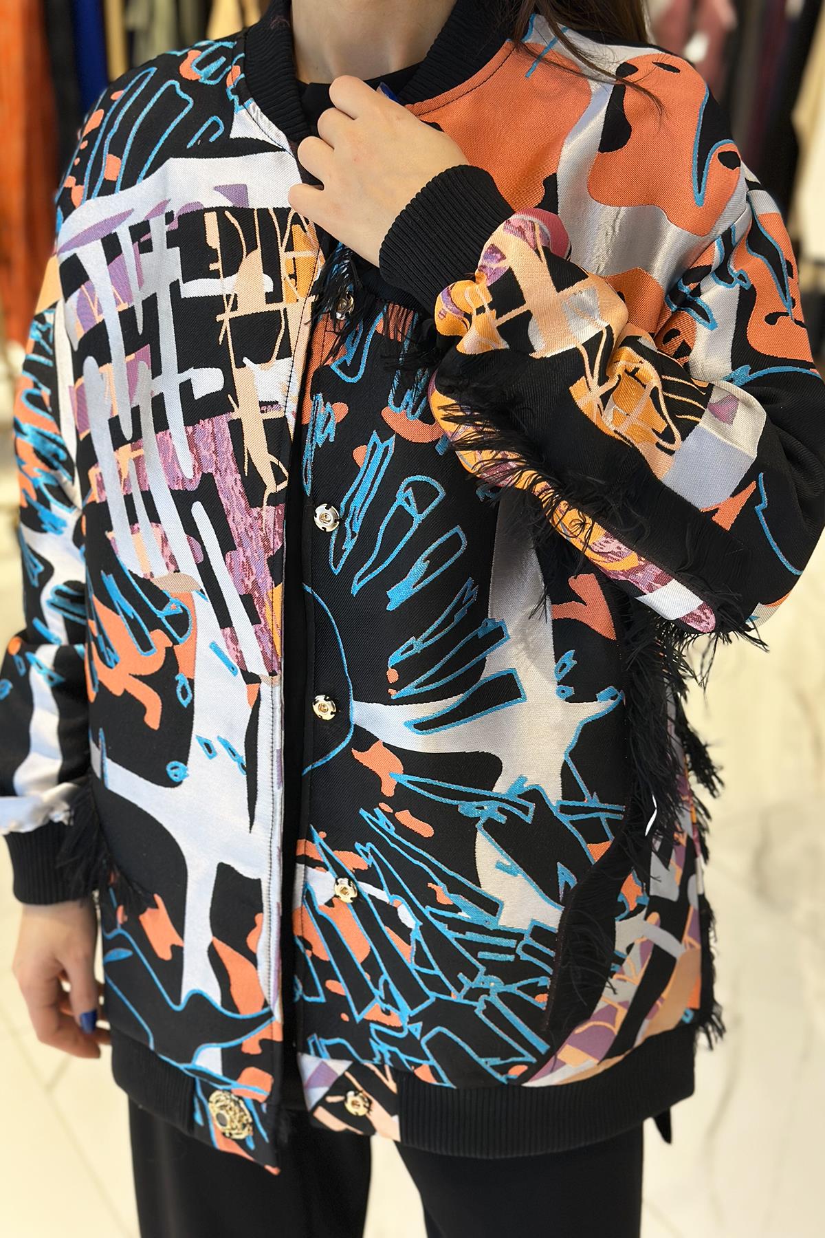 Missemramiss Special Bomber Ceket 4618 Siyah