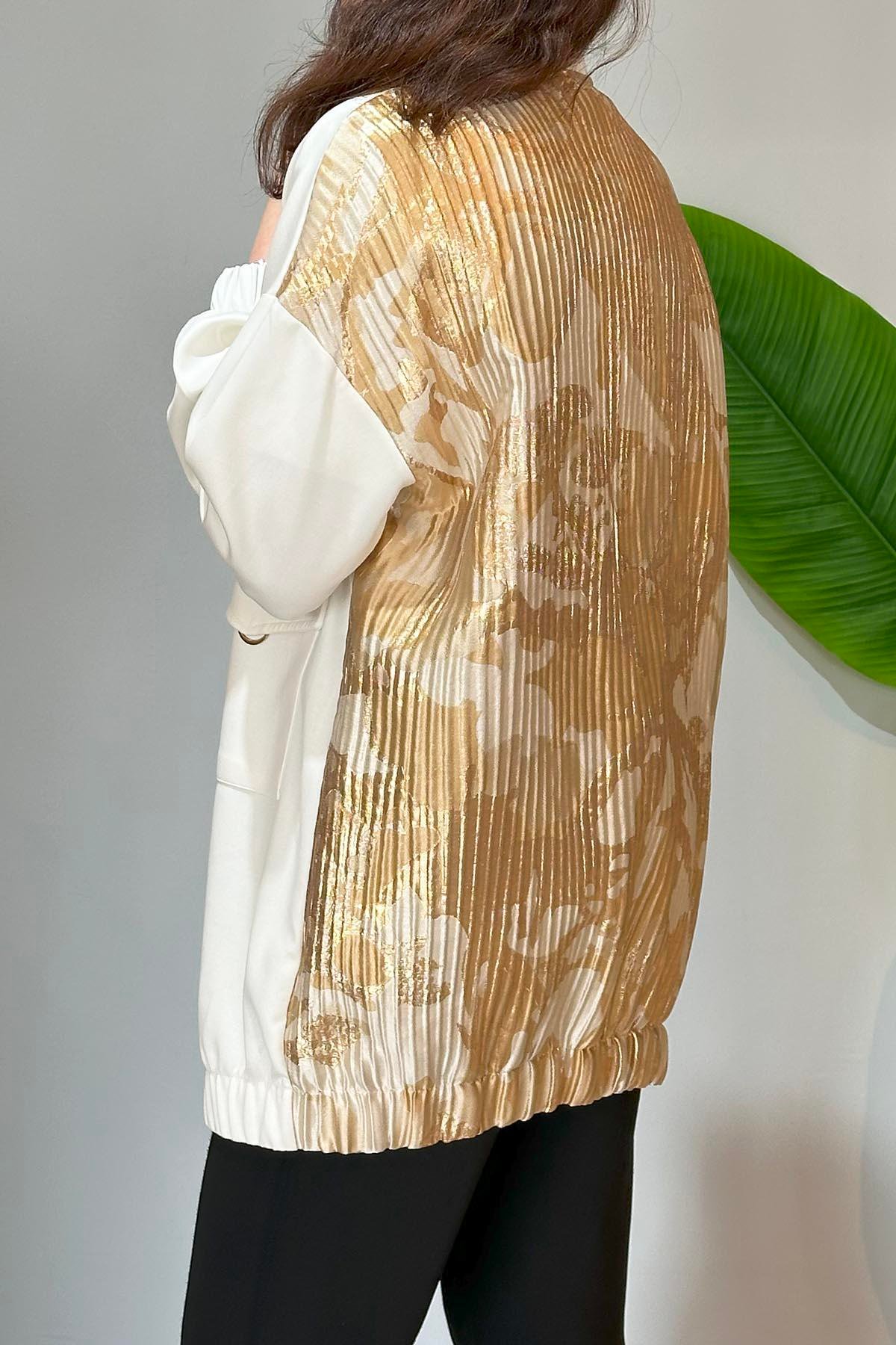 Missemramiss Special Kap Ceket 4619 Ekru