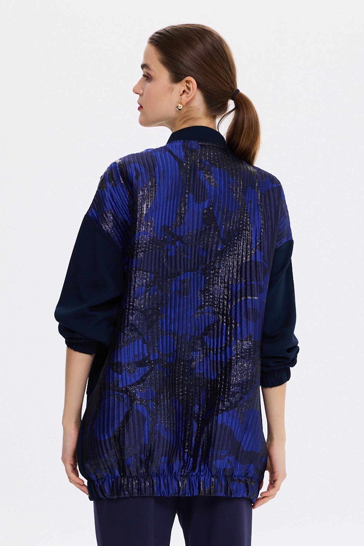 Missemramiss Special Kap Ceket 4619 Lacivert