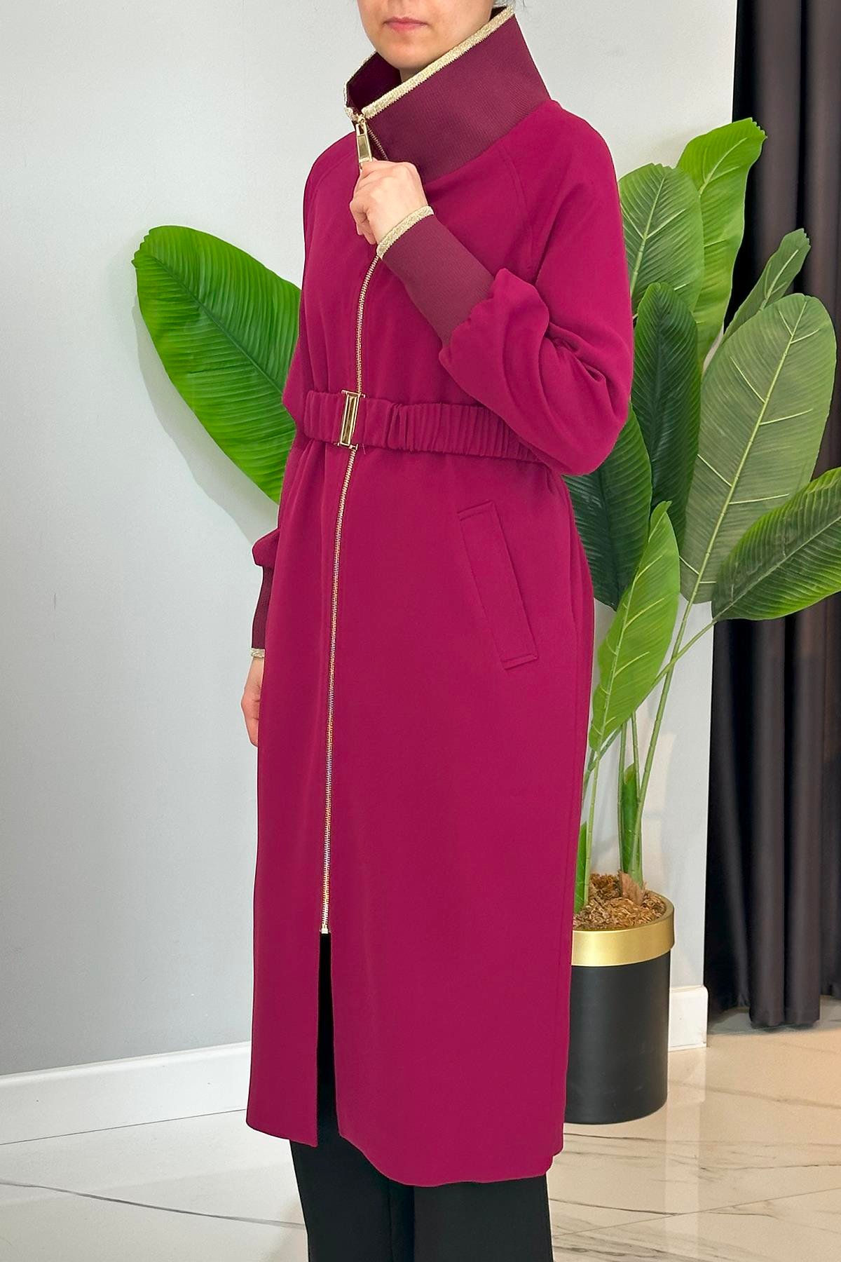 Missemramiss Special Trençkot 4722 Bordo