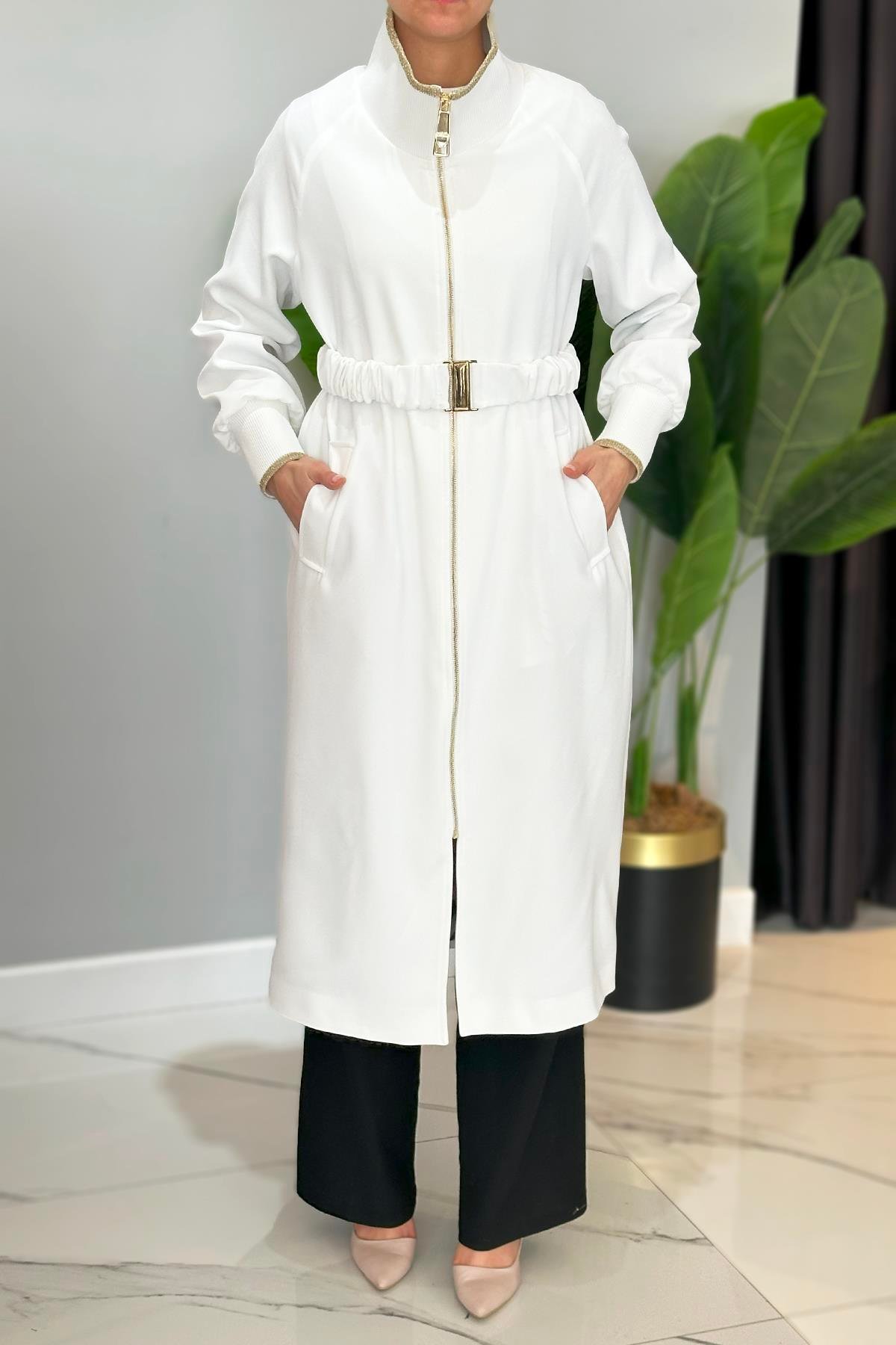 Missemramiss Special Trençkot 4722 Ekru