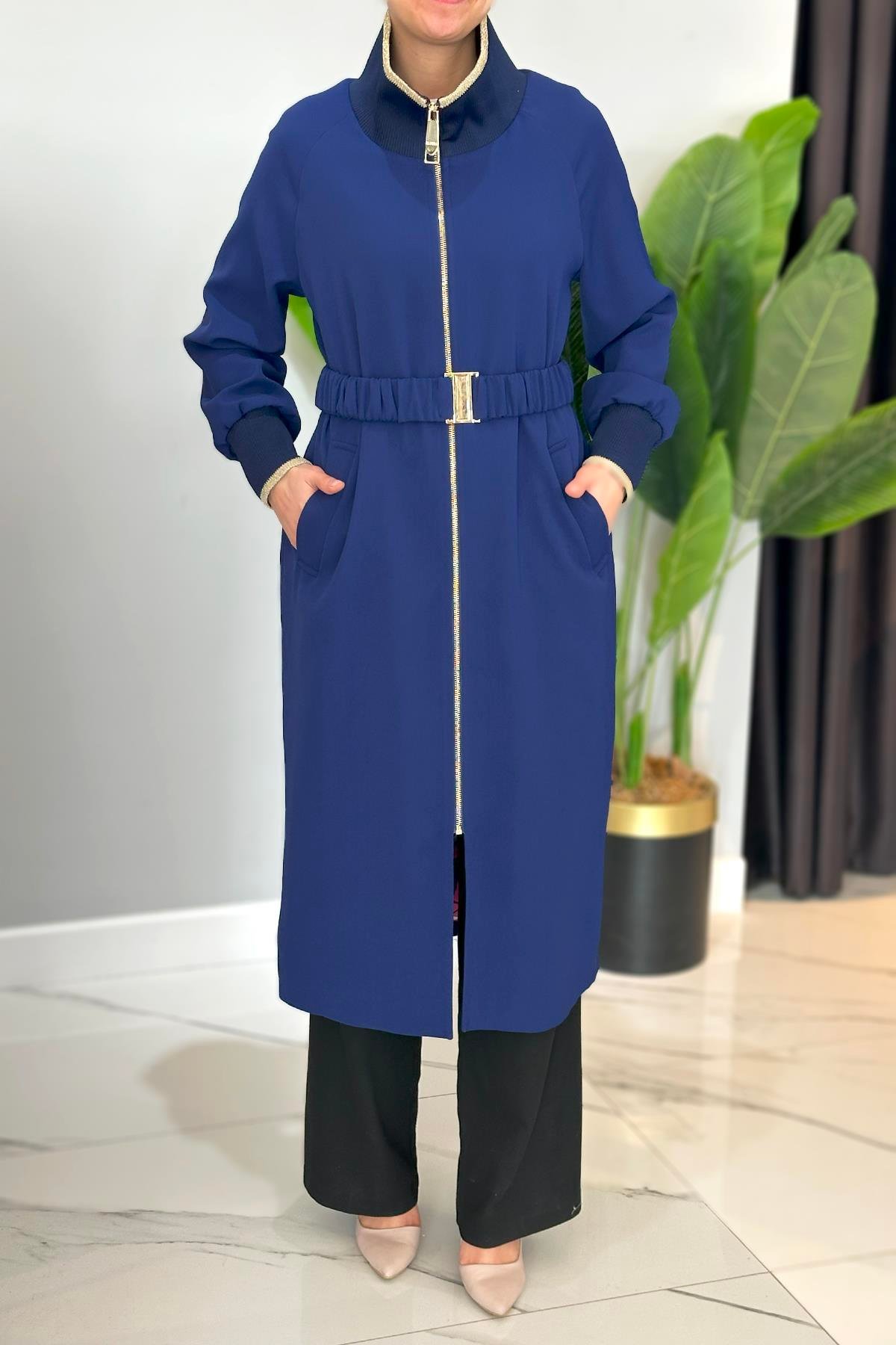 Missemramiss Special Trençkot 4722 Saks