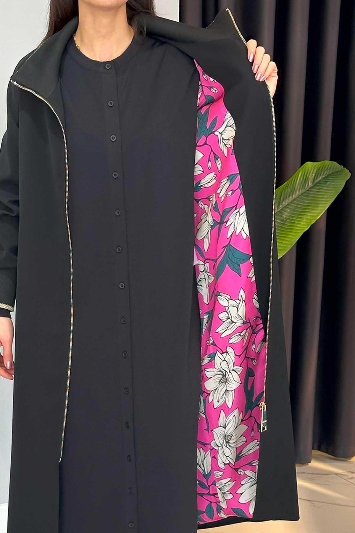 Missemramiss Special Trençkot 4722 Siyah