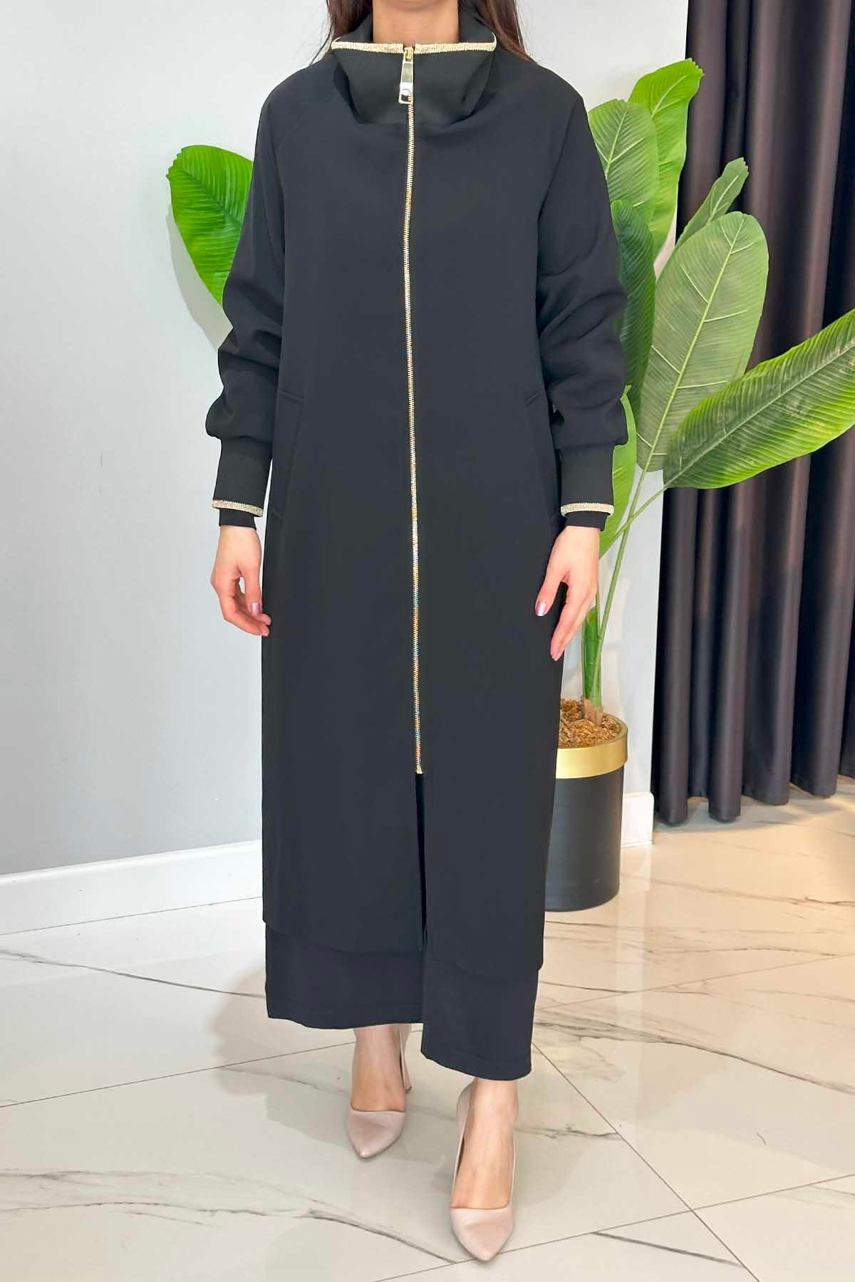 Missemramiss Special Trençkot 4722 Siyah