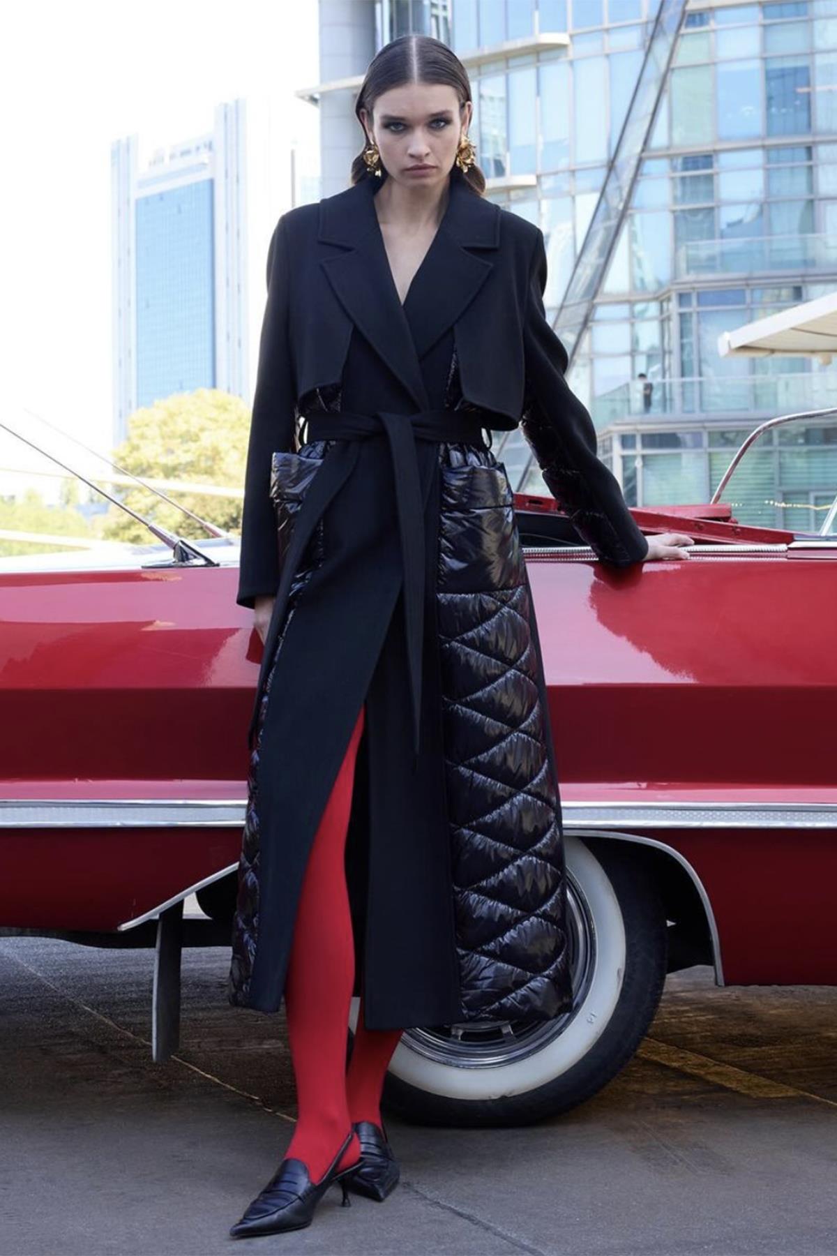 Missemramiss Speciale Cappotto Kaban 4560 Siyah