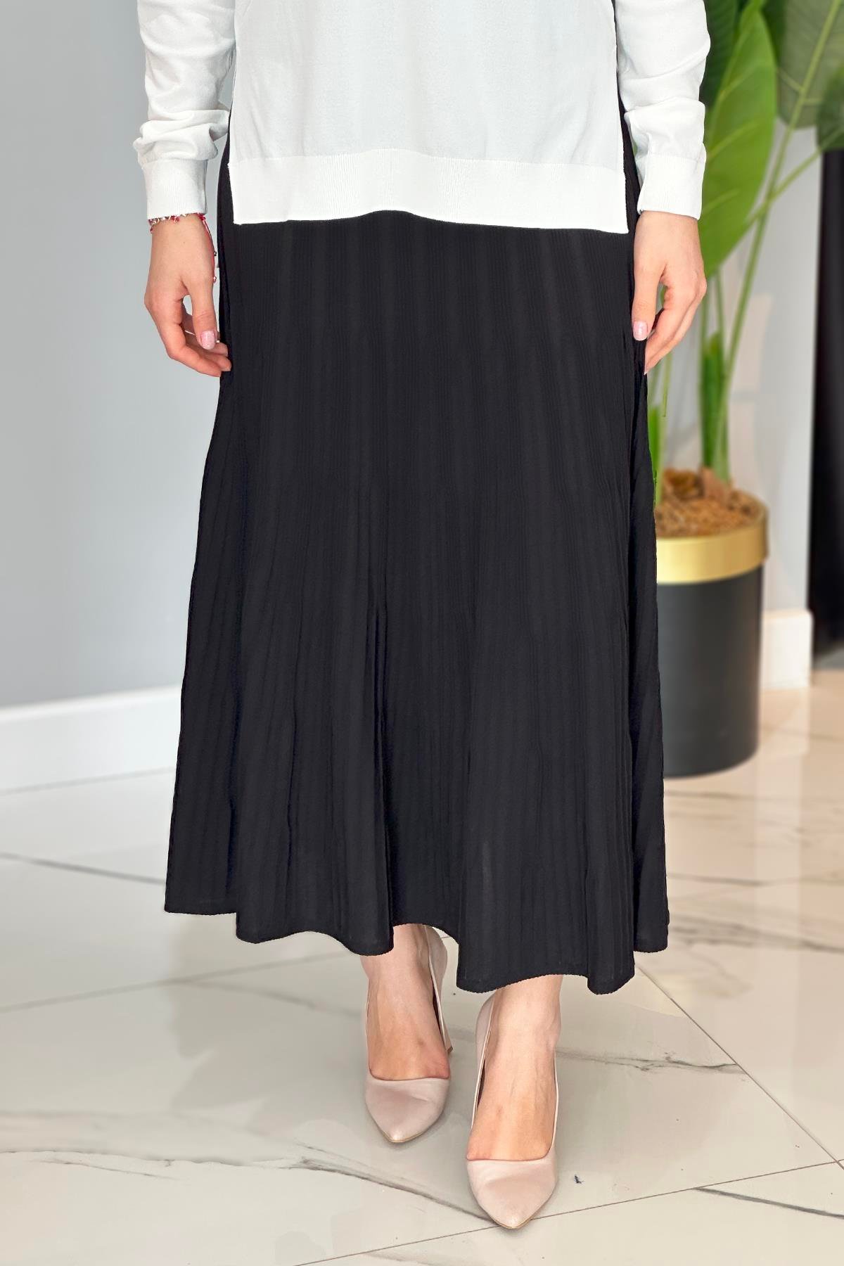 Missemramiss Speciale Triko Etek 4714 Siyah