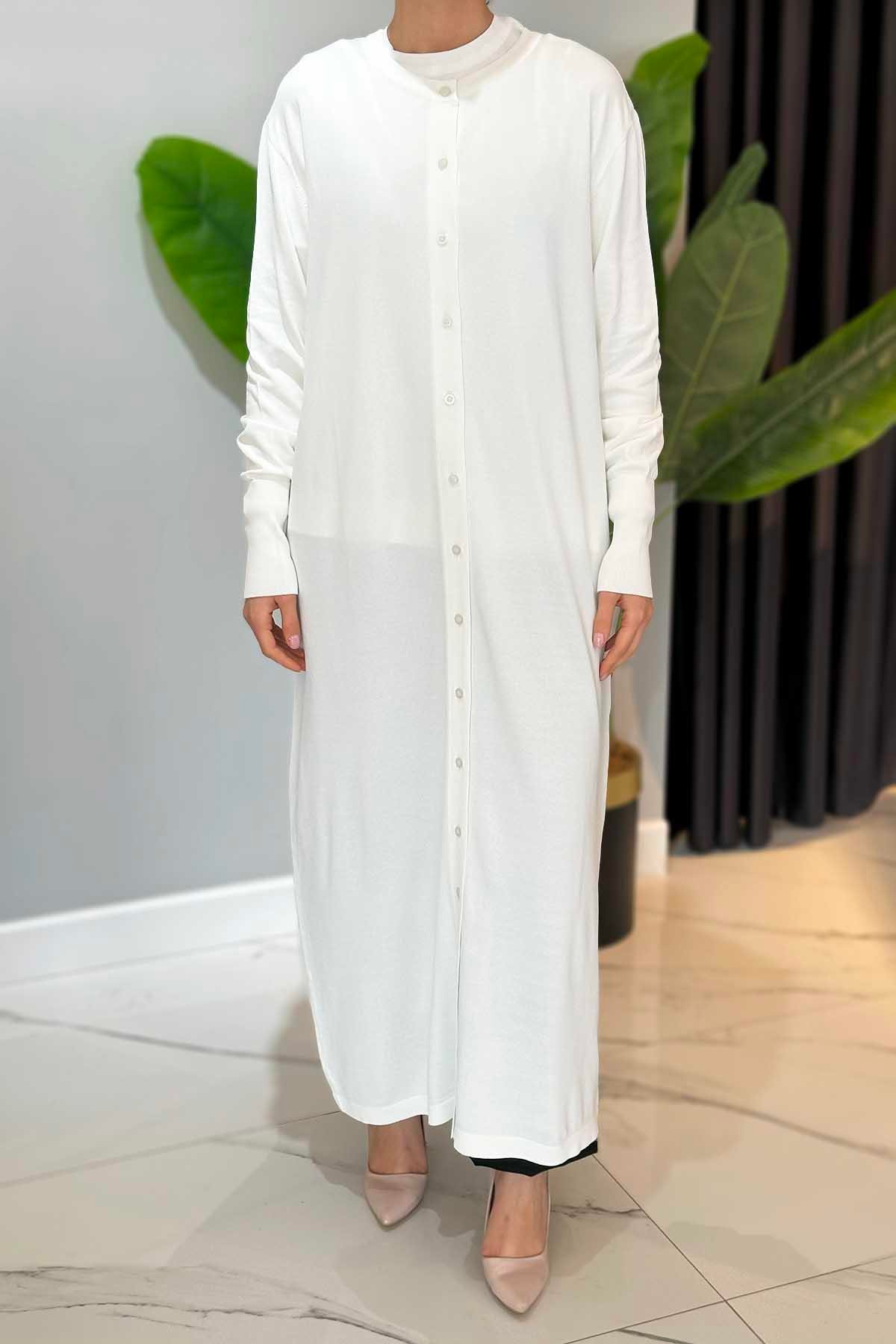 Missemramiss Strano Specialle Hırka 4715 Ekru