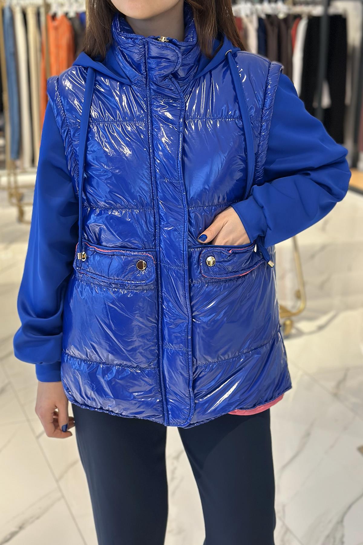 Missemramiss Verde Kapitone Mont 4683 Saks