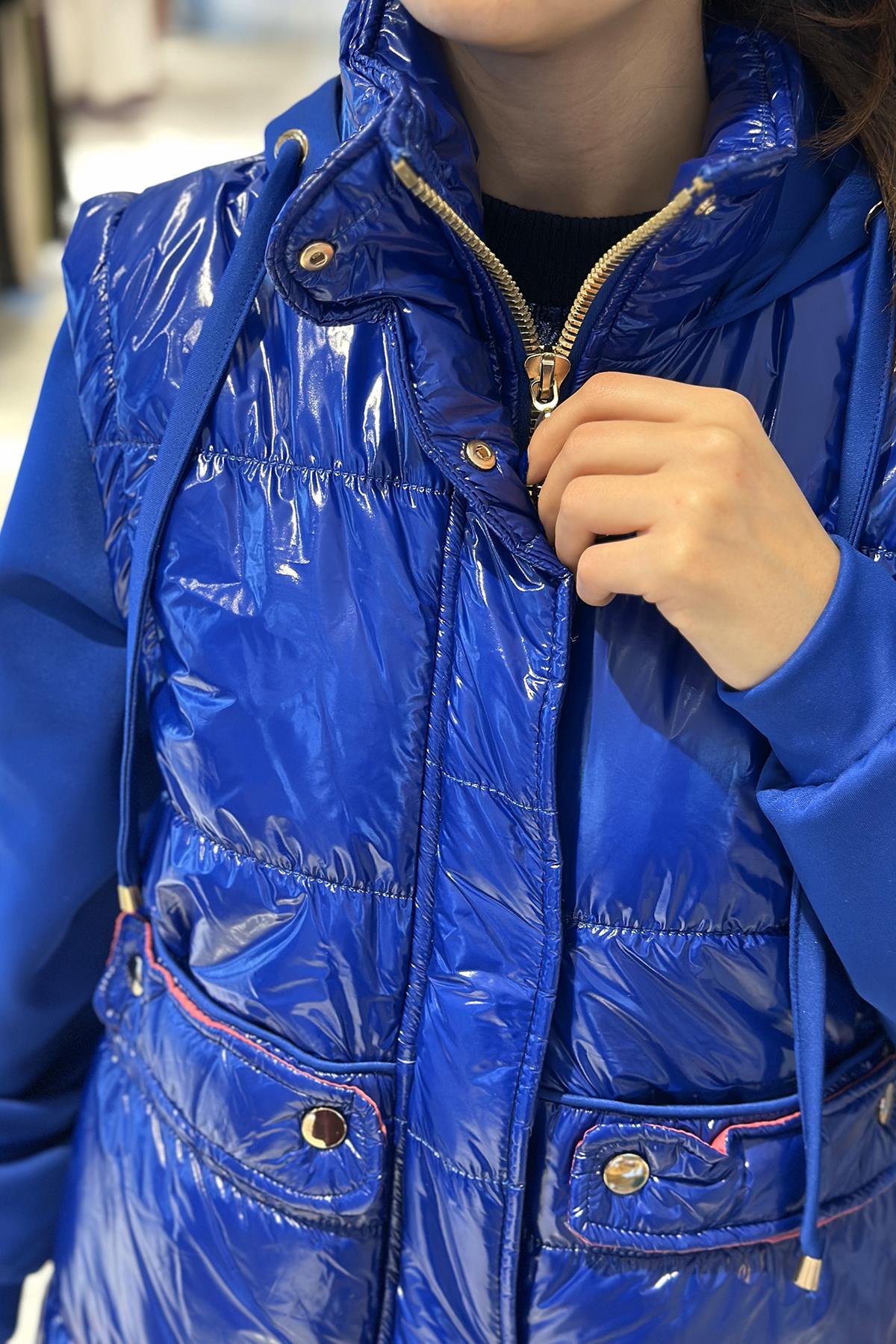 Missemramiss Verde Kapitone Mont 4683 Saks