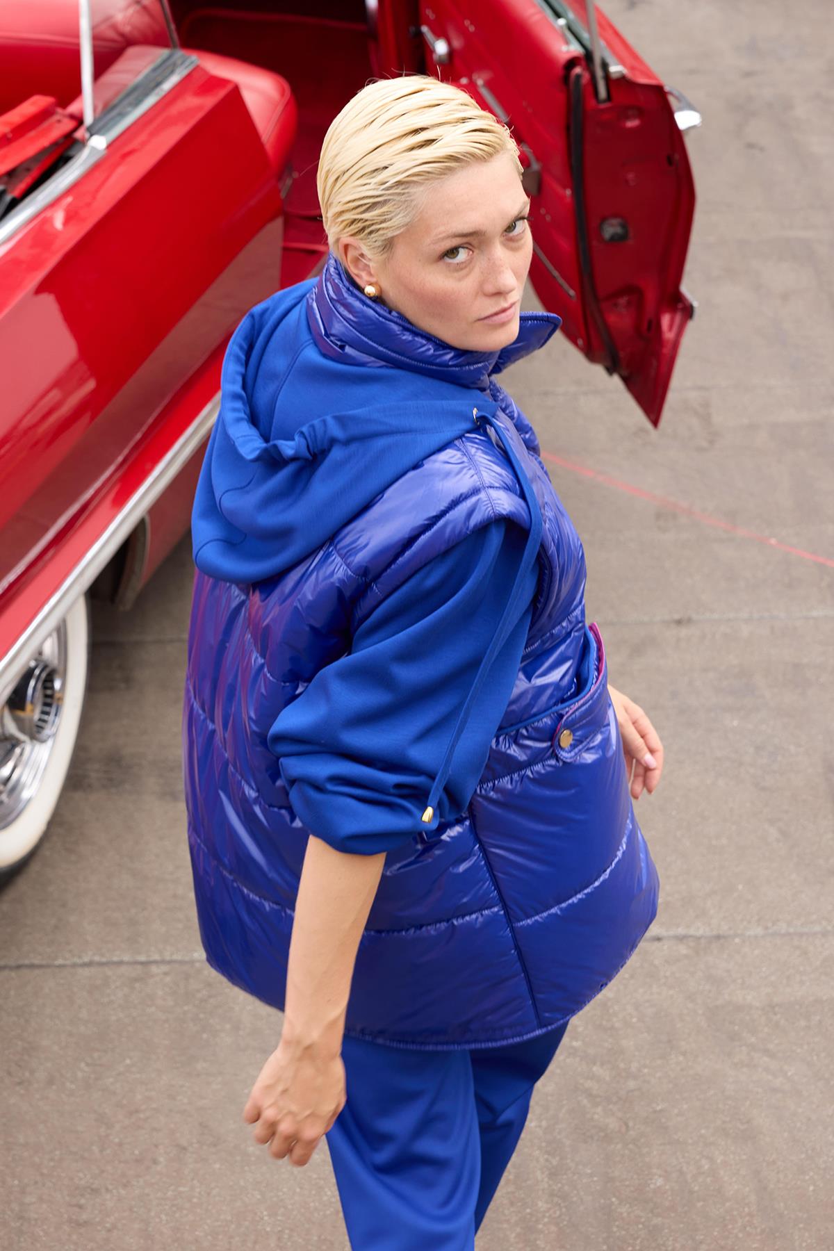 Missemramiss Verde Kapitone Mont 4683 Saks