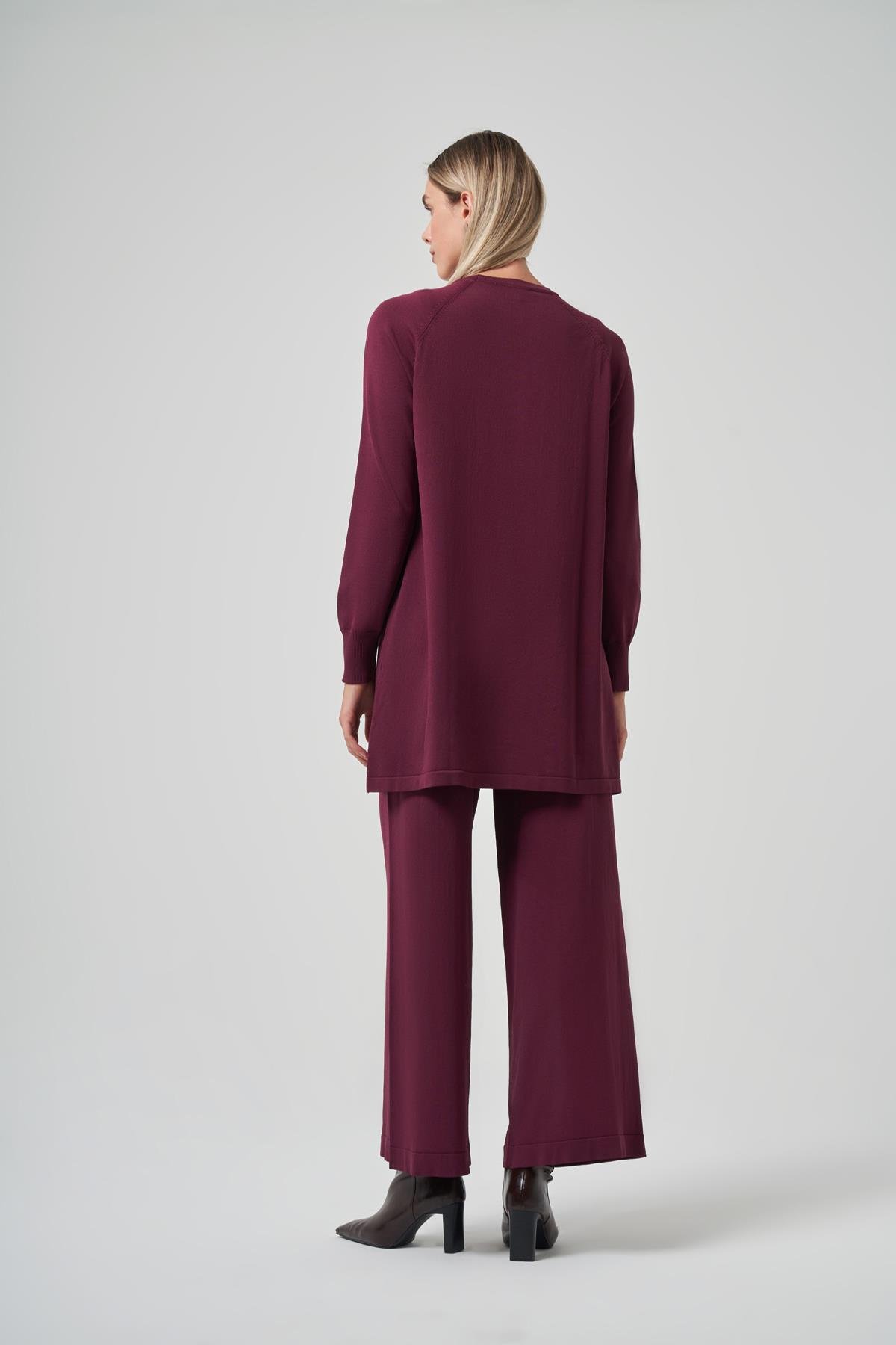 Nuss Basic Triko Tunik 907 Bordo