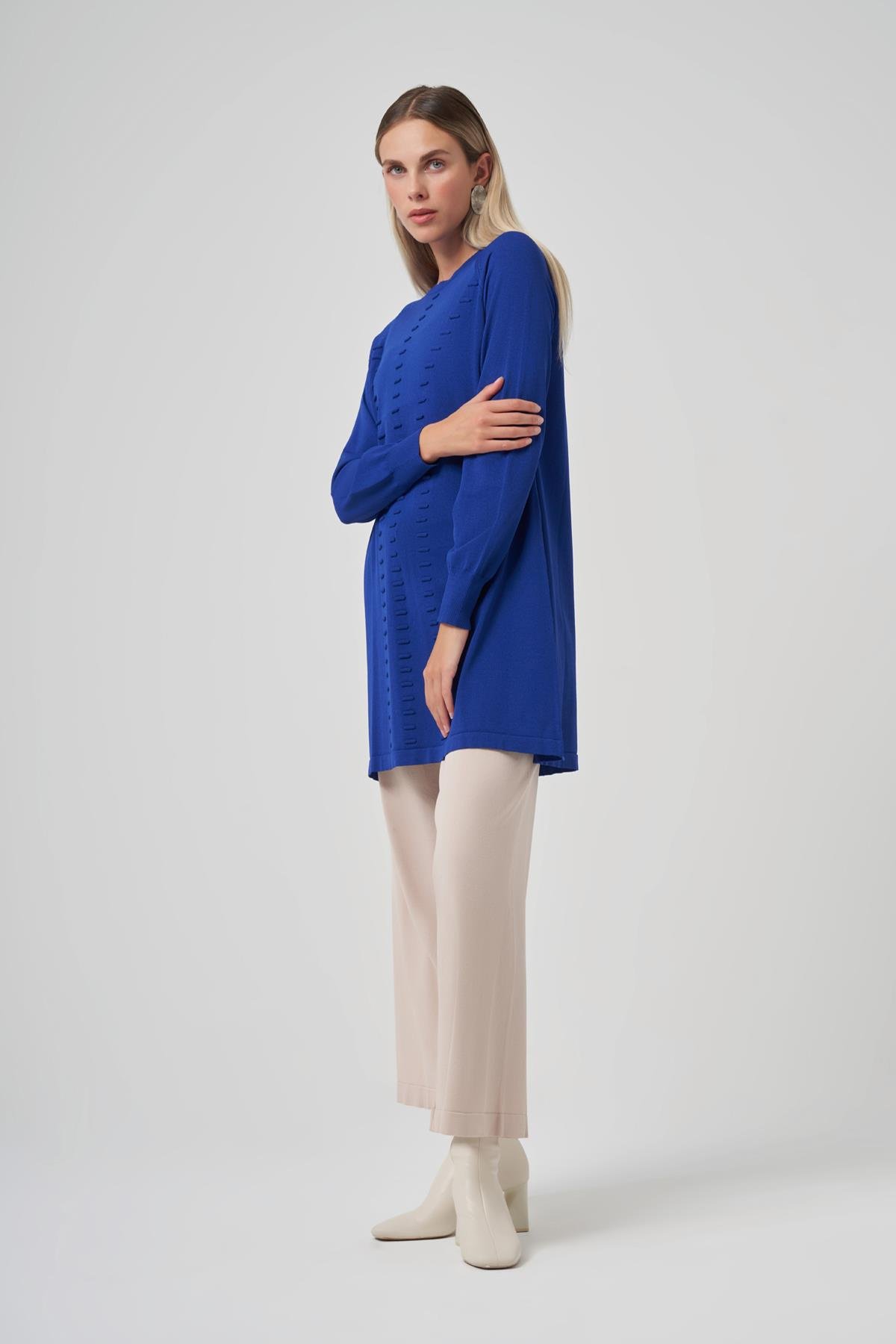 Nuss Basic Triko Tunik 907 Saks