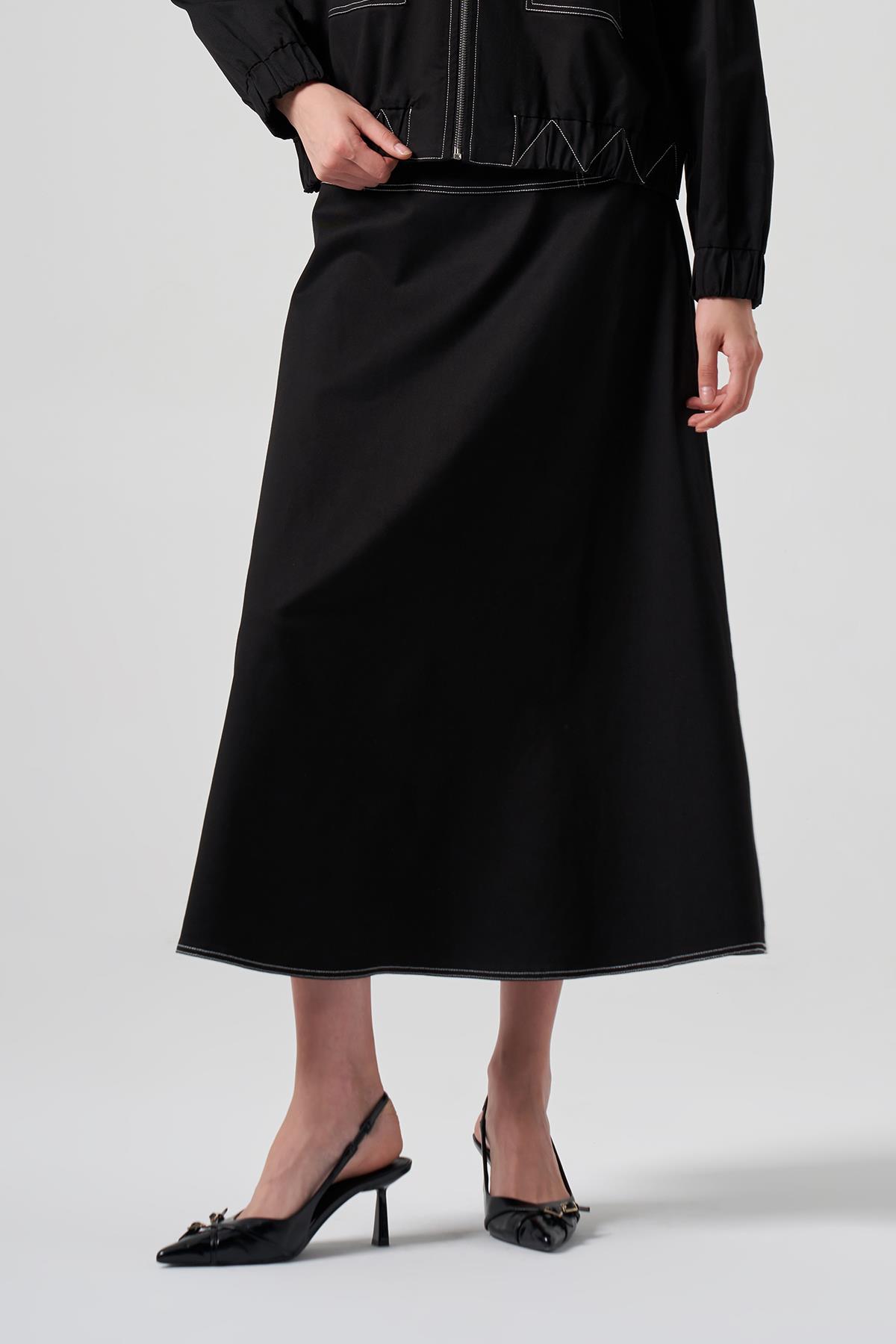 Nuss Çan Etek 8027 Siyah