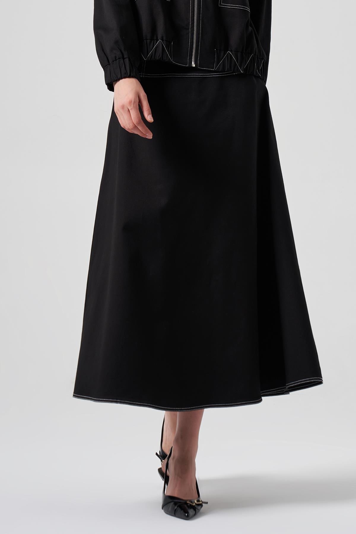 Nuss Çan Etek 8027 Siyah