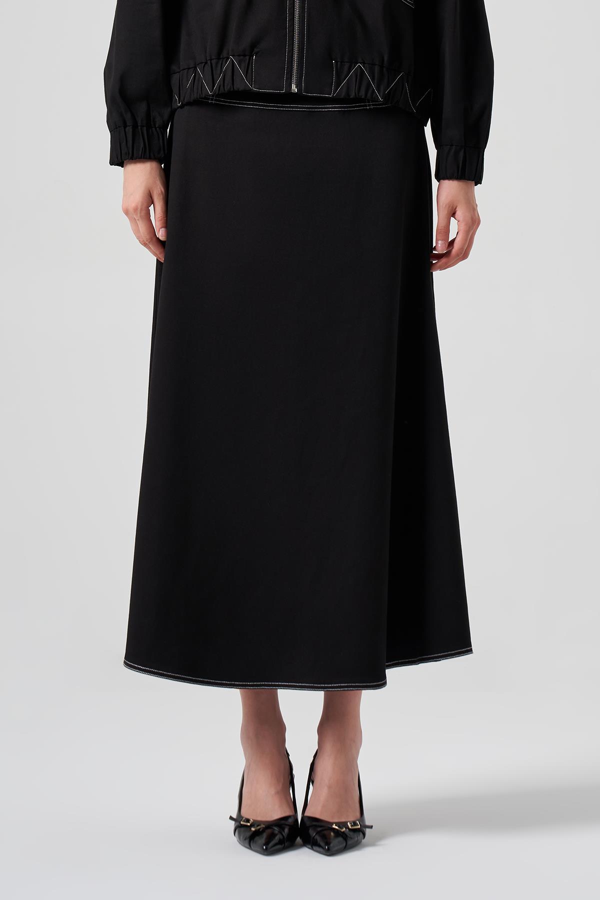 Nuss Çan Etek 8027 Siyah