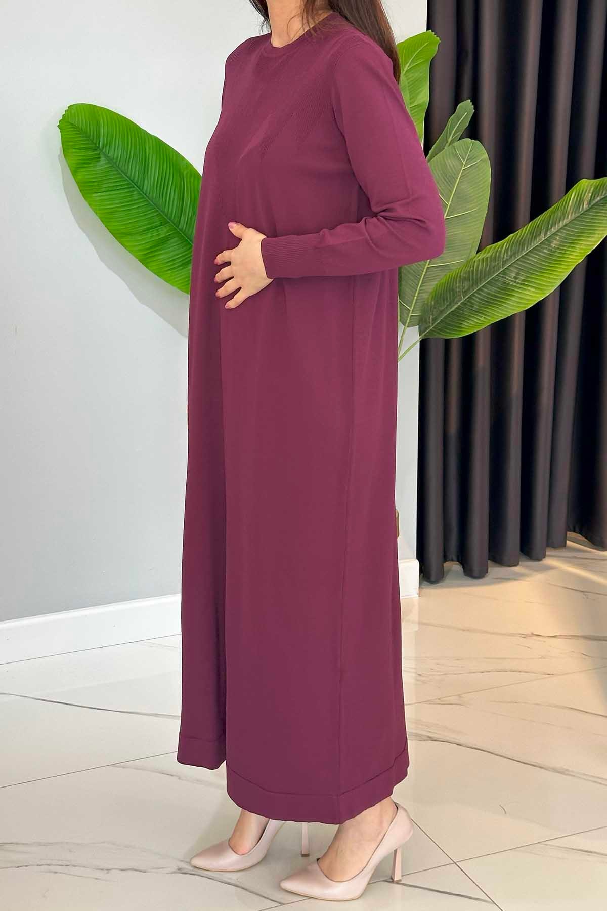 Nuss Elbise 1420 Mürdüm