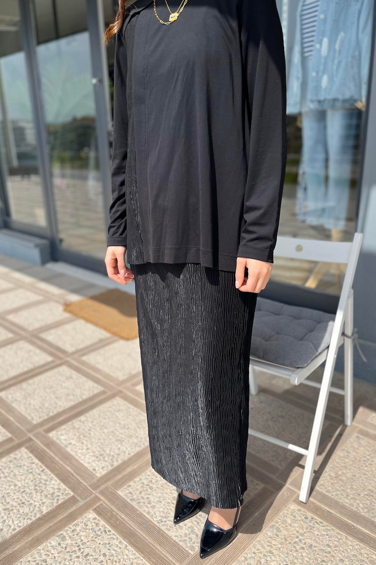 Nuss Etekli Takım 1061 Siyah