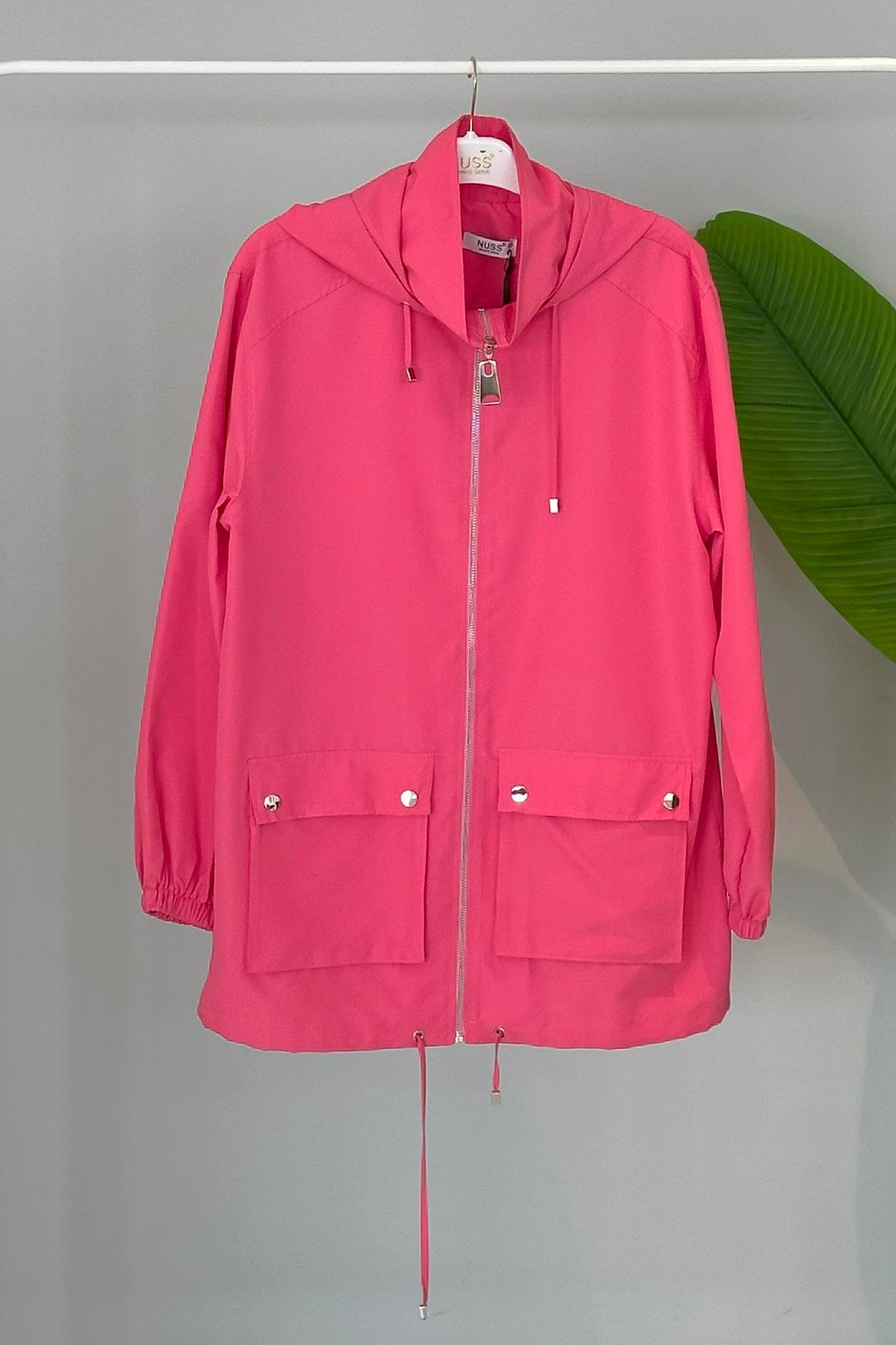 Nuss Fuşya Ceket Kap 6003