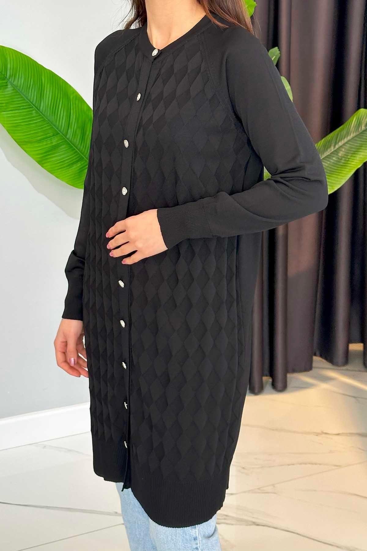 Nuss Hırka 305 Siyah