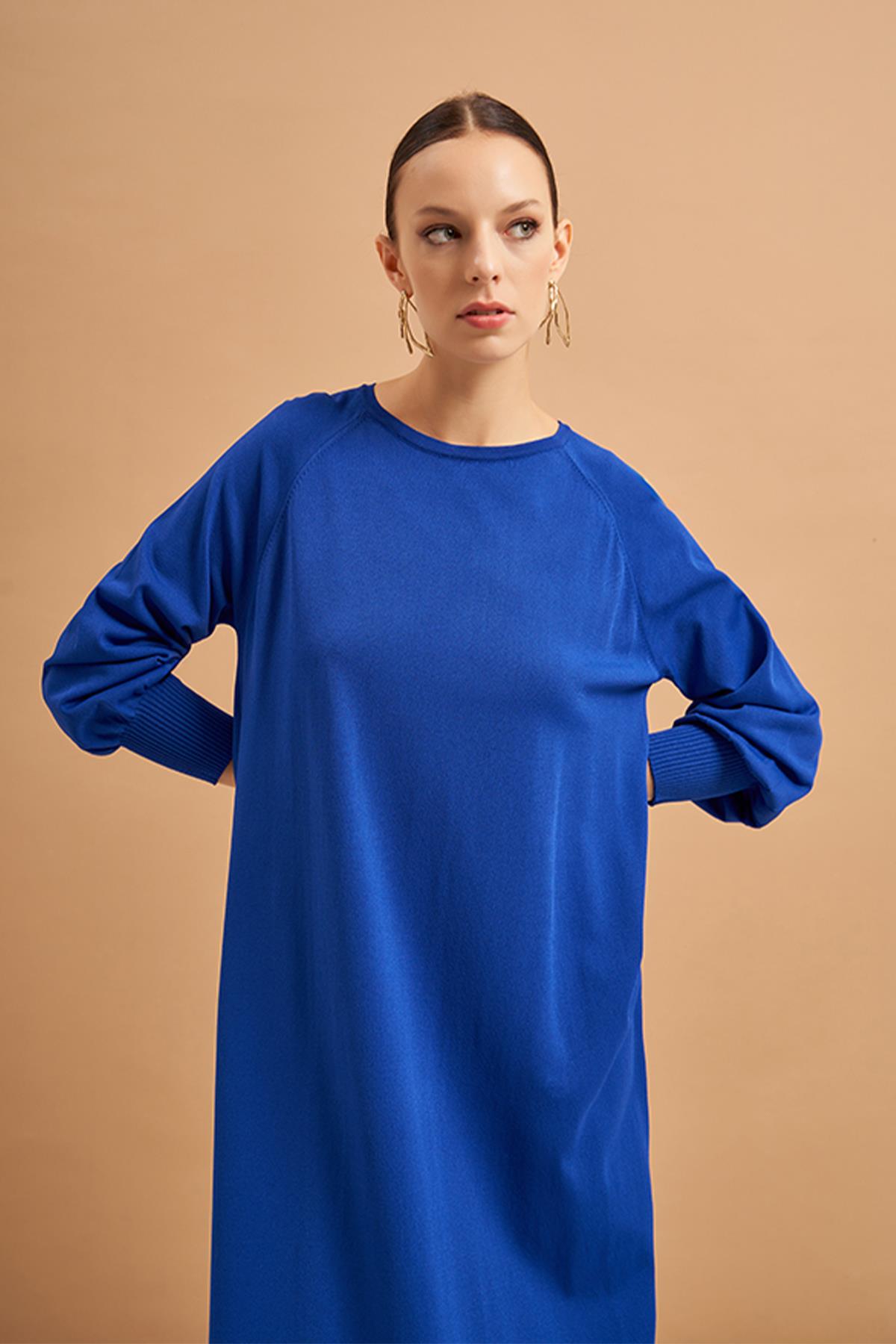 Nuss Merserize Basic Elbise 518 Saks