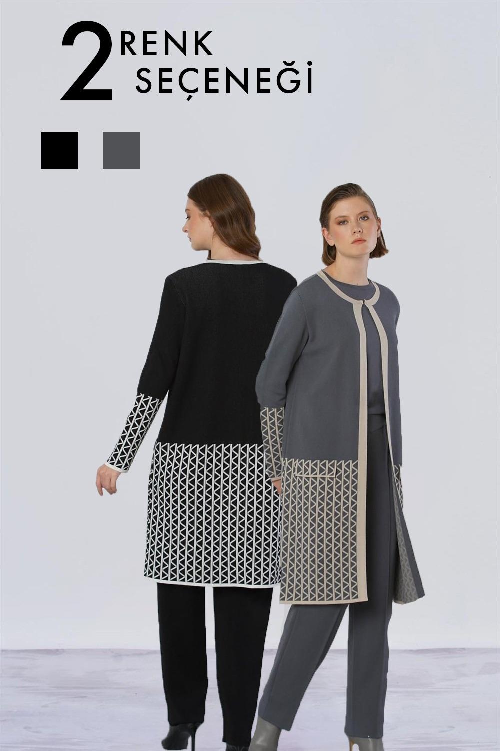 Nuss Merserize Ceket Pantalon Triko Takım