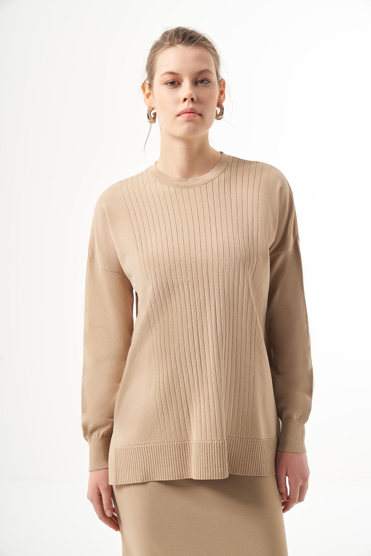 Nuss Merserize Kalem Etekli Takım 1303 Vizon