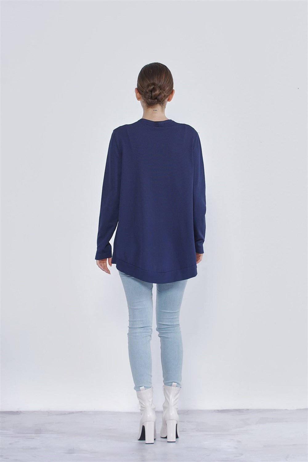 Nuss Merserize Standart Tunik NS-22Y-902TNK Lacivert