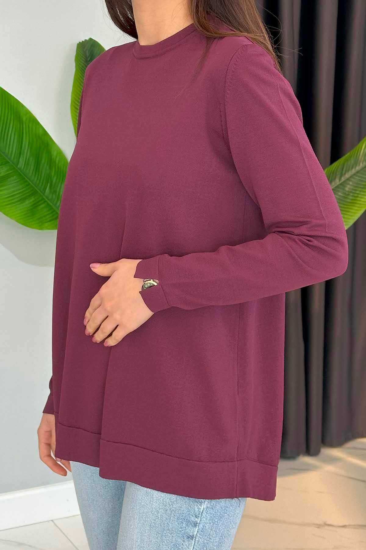 Nuss Merserize Standart Tunik NS-22Y-902TNK Mürdüm