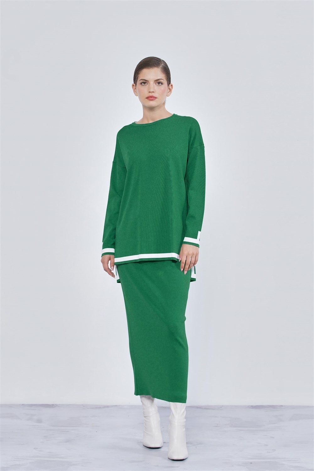 Nuss Merserize Triko Etekli Takım NS-22Y-801TKM Benetton