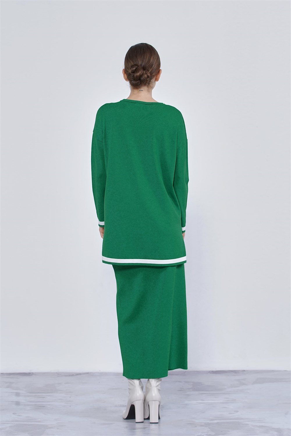 Nuss Merserize Triko Etekli Takım NS-22Y-801TKM Benetton