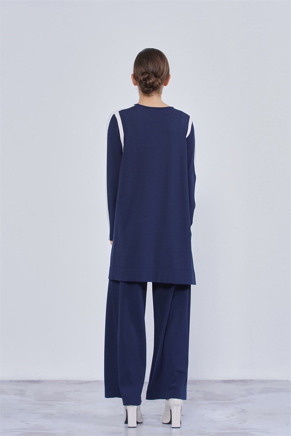 Nuss Merserize Triko Pantalonlu Takım NS-22K-102TKM Lacivert