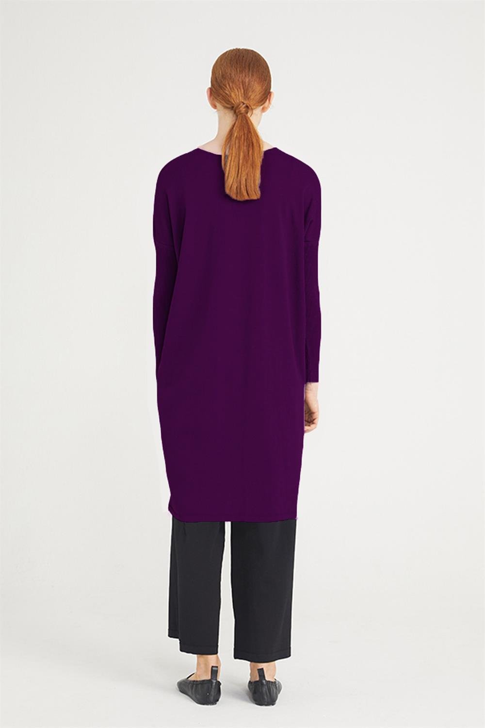 Nuss Merserize Tunik NS-22Y-011TNK Mor