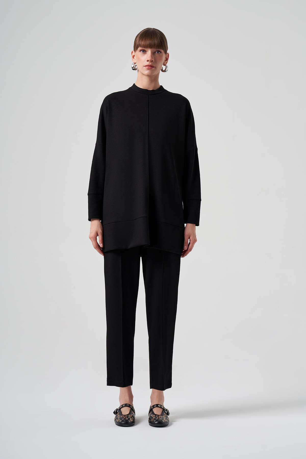 Nuss Modal Basic Takım 1016 Siyah