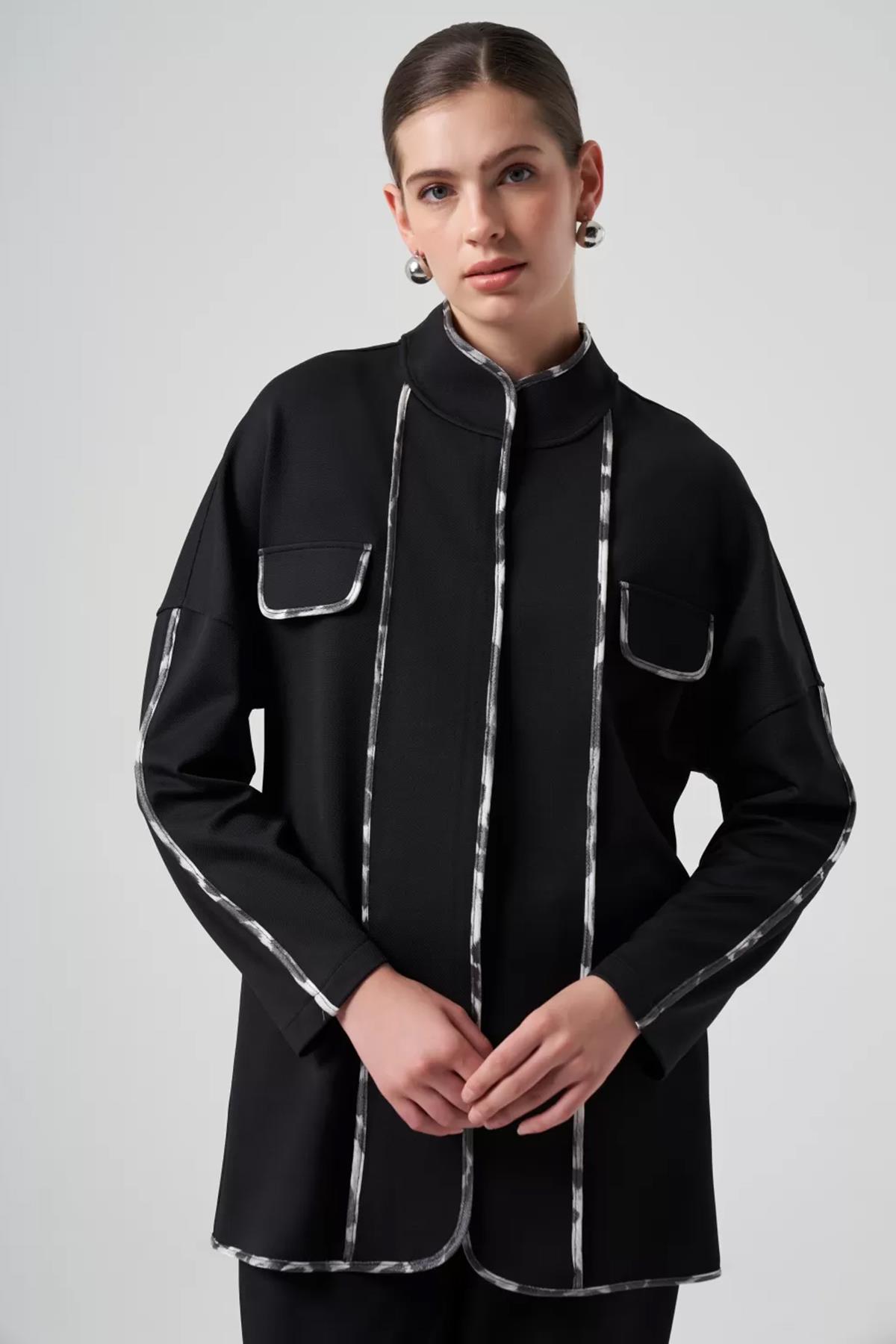 Nuss Pantolonlu Takım 1024 Siyah