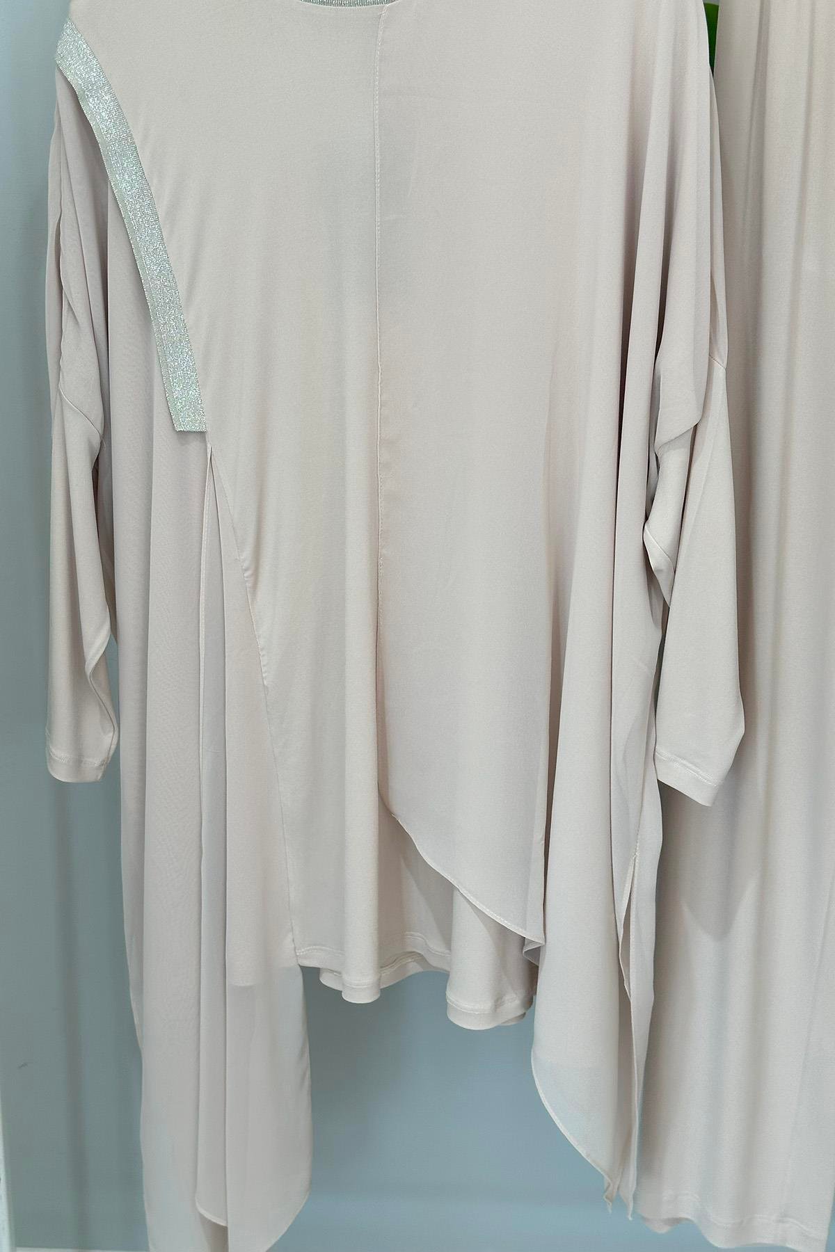 Nuss Pantolonlu Takım 3002 Bej