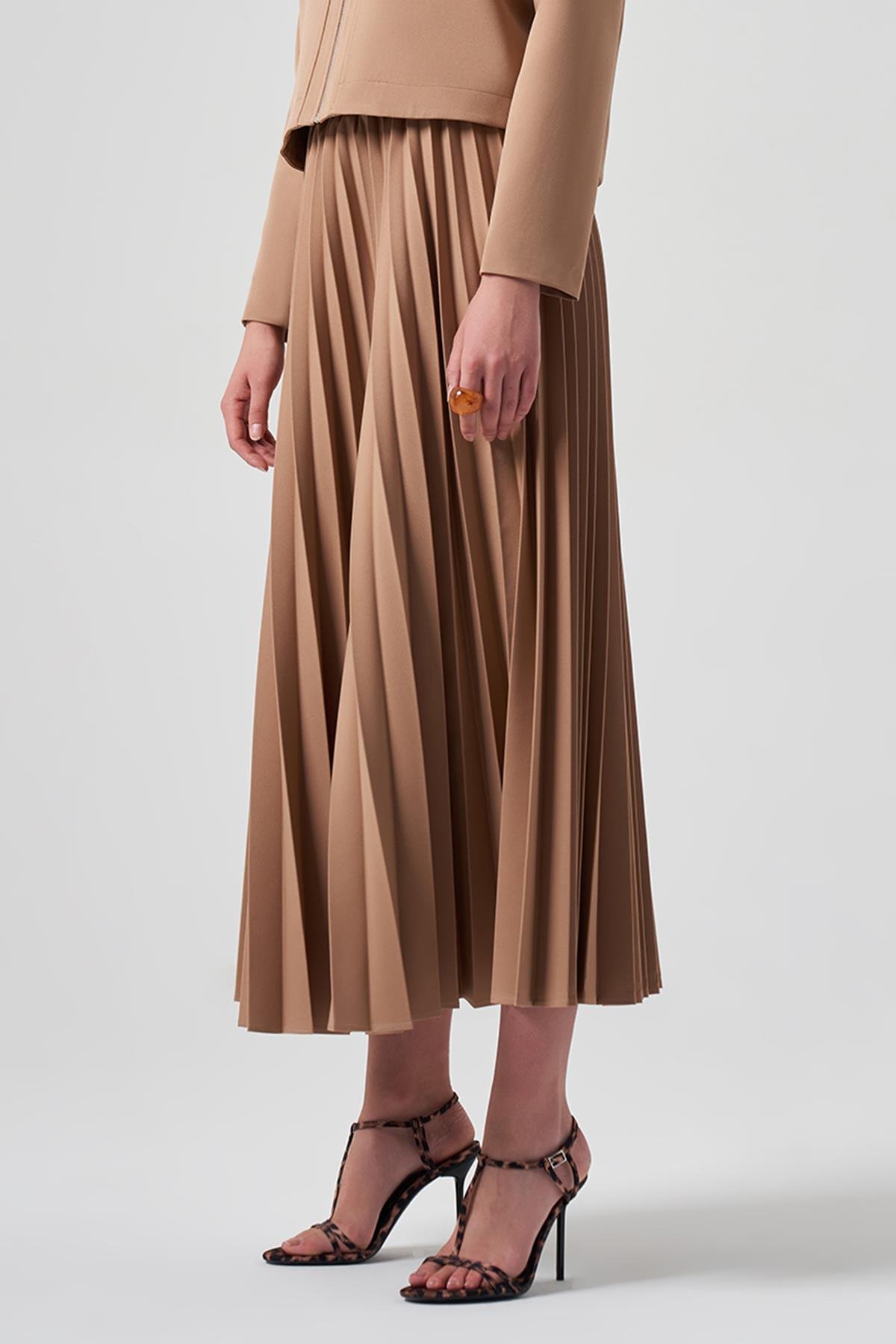 Nuss Piliseli Etek 8037 Camel