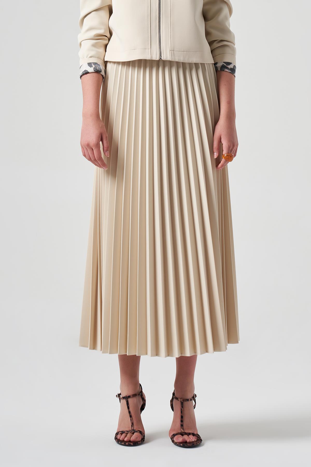 Nuss Piliseli Etek 8037 Krem