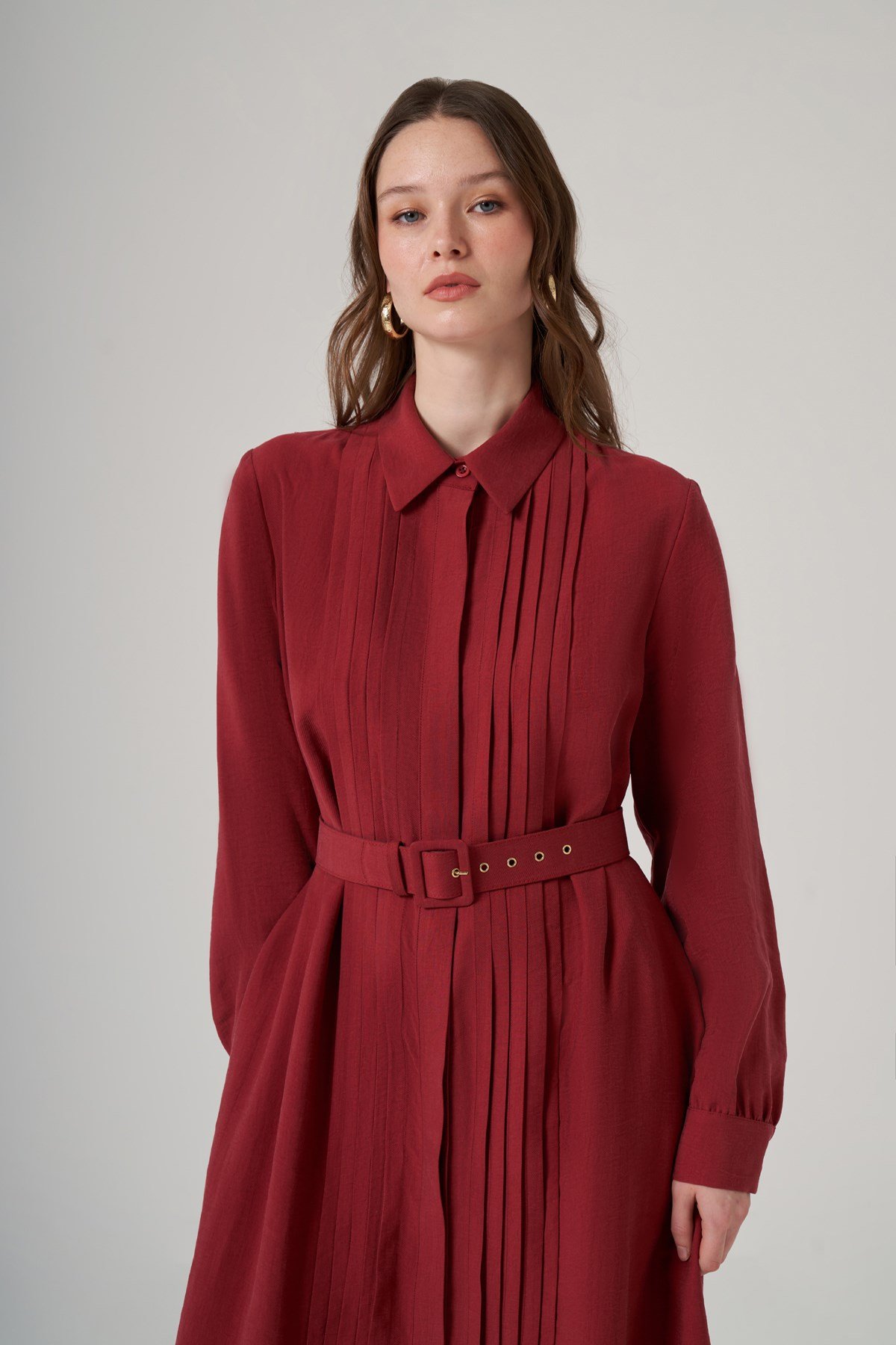 Nuss Seyyar Kemerli Pile Detay 2050 Red Plum