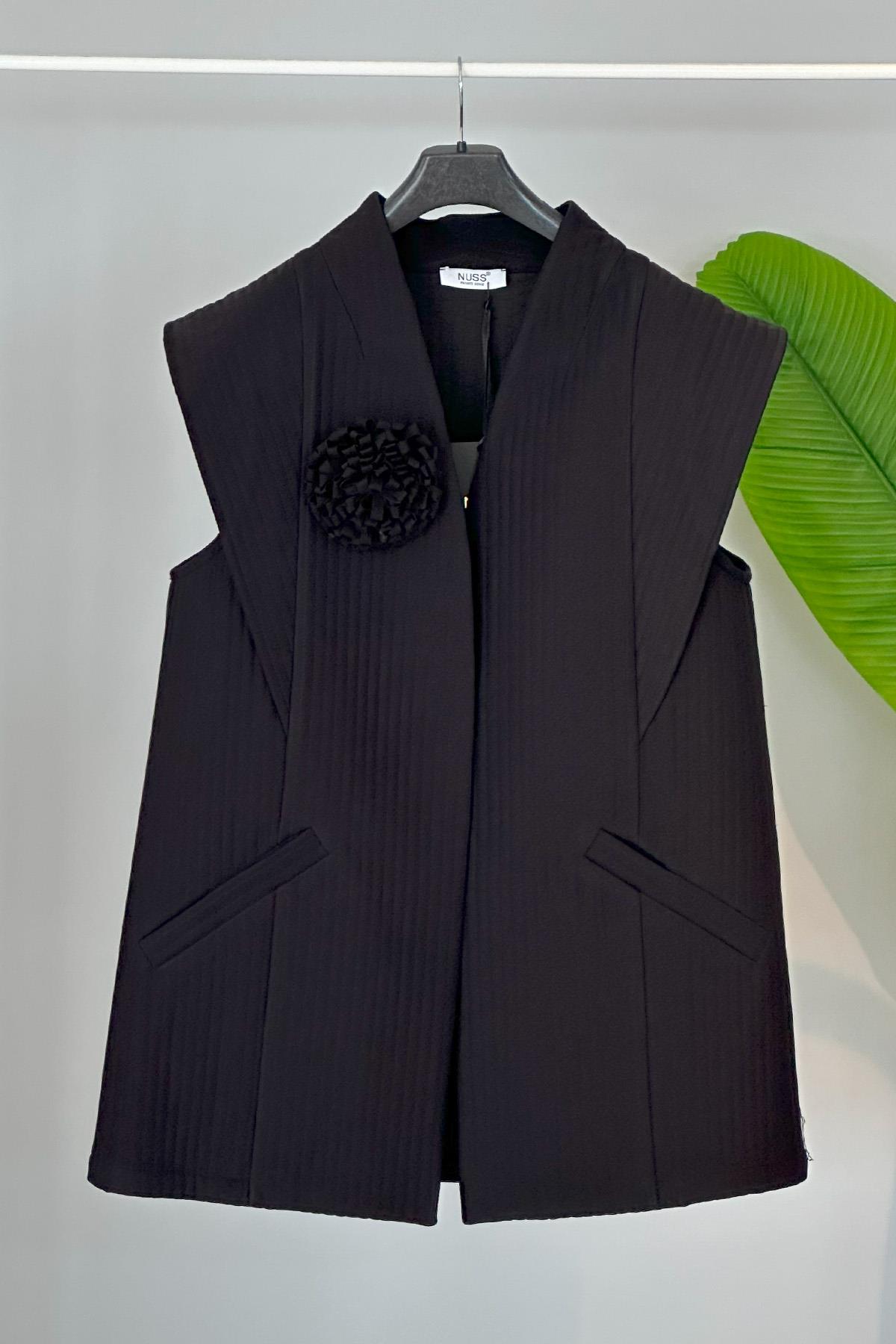 Nuss Siyah Yelek 6020