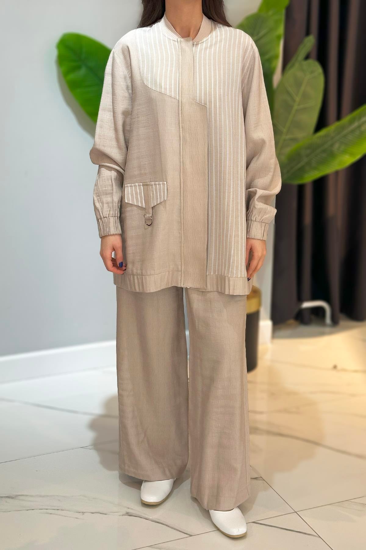 Nuss Takım 1054 Bej