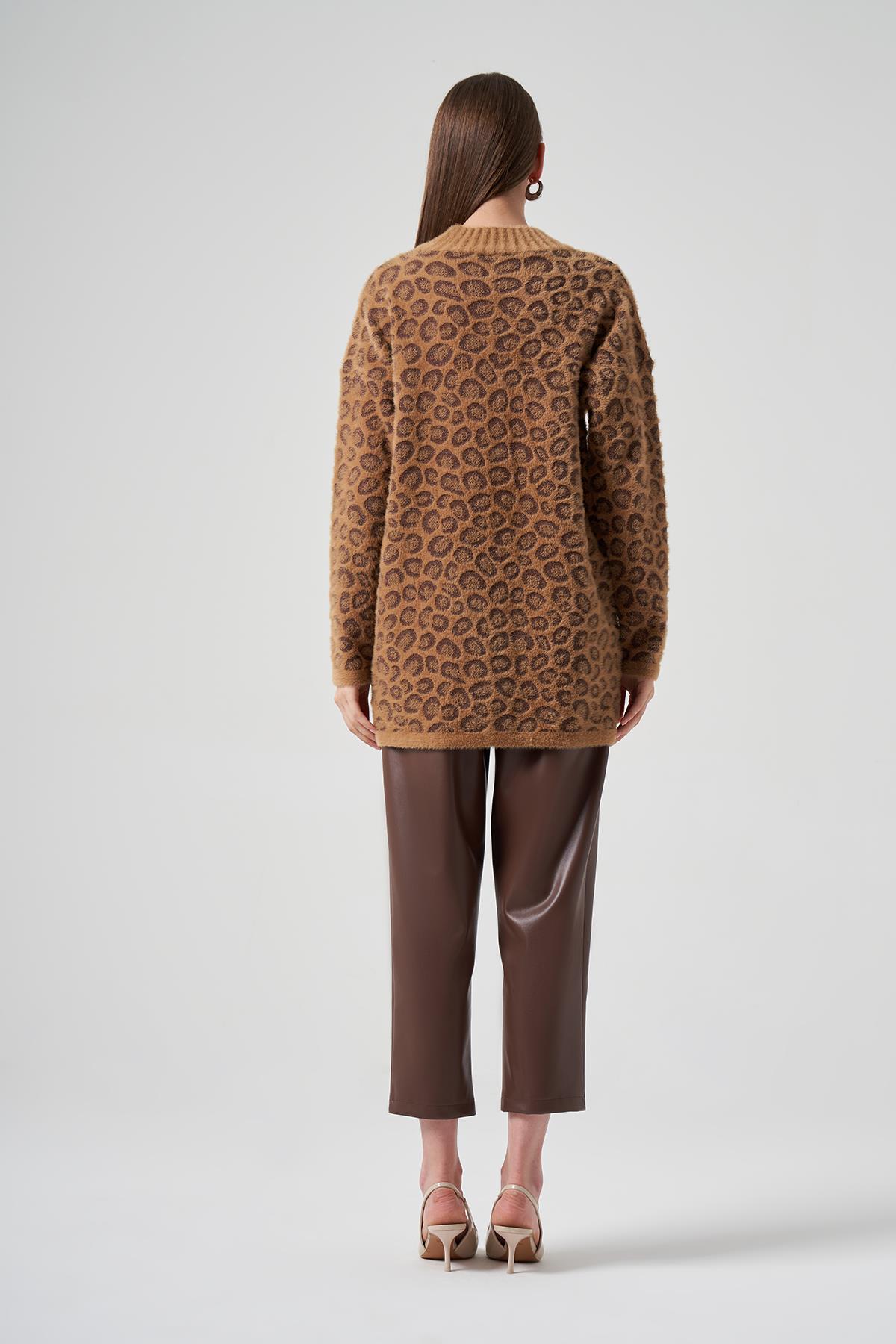 Nuss Triko Kazak Tunik 7004 Camel