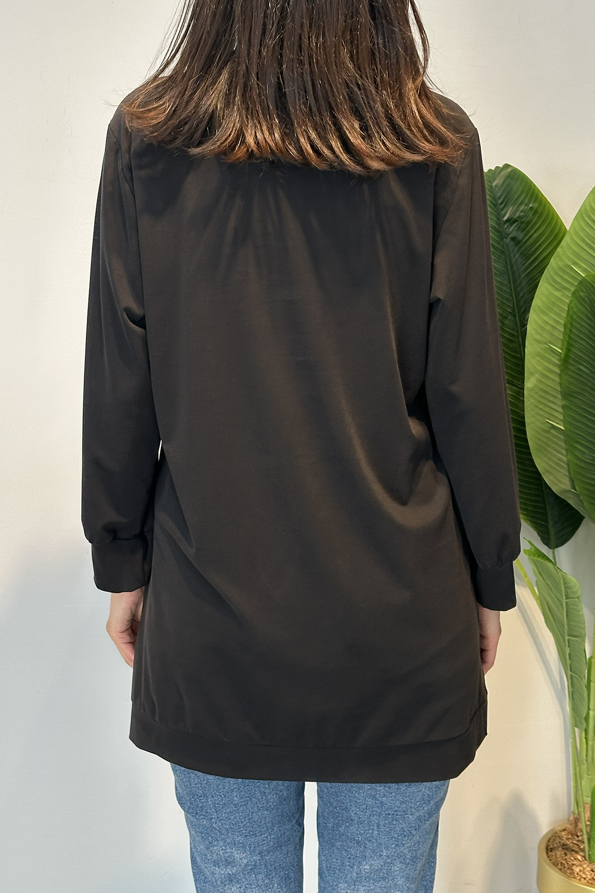 Pamuklu Basic Tunik 7474 Siyah