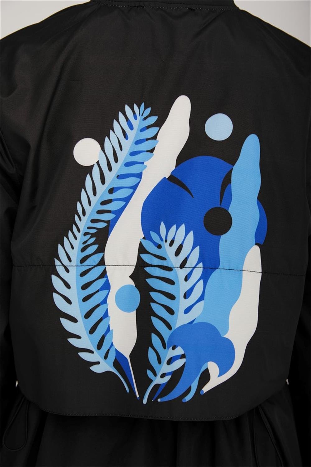 Paraşüt Tam Kapalı Tesettür Mayo Alexıx 8078 Siyah Remsa Mayo