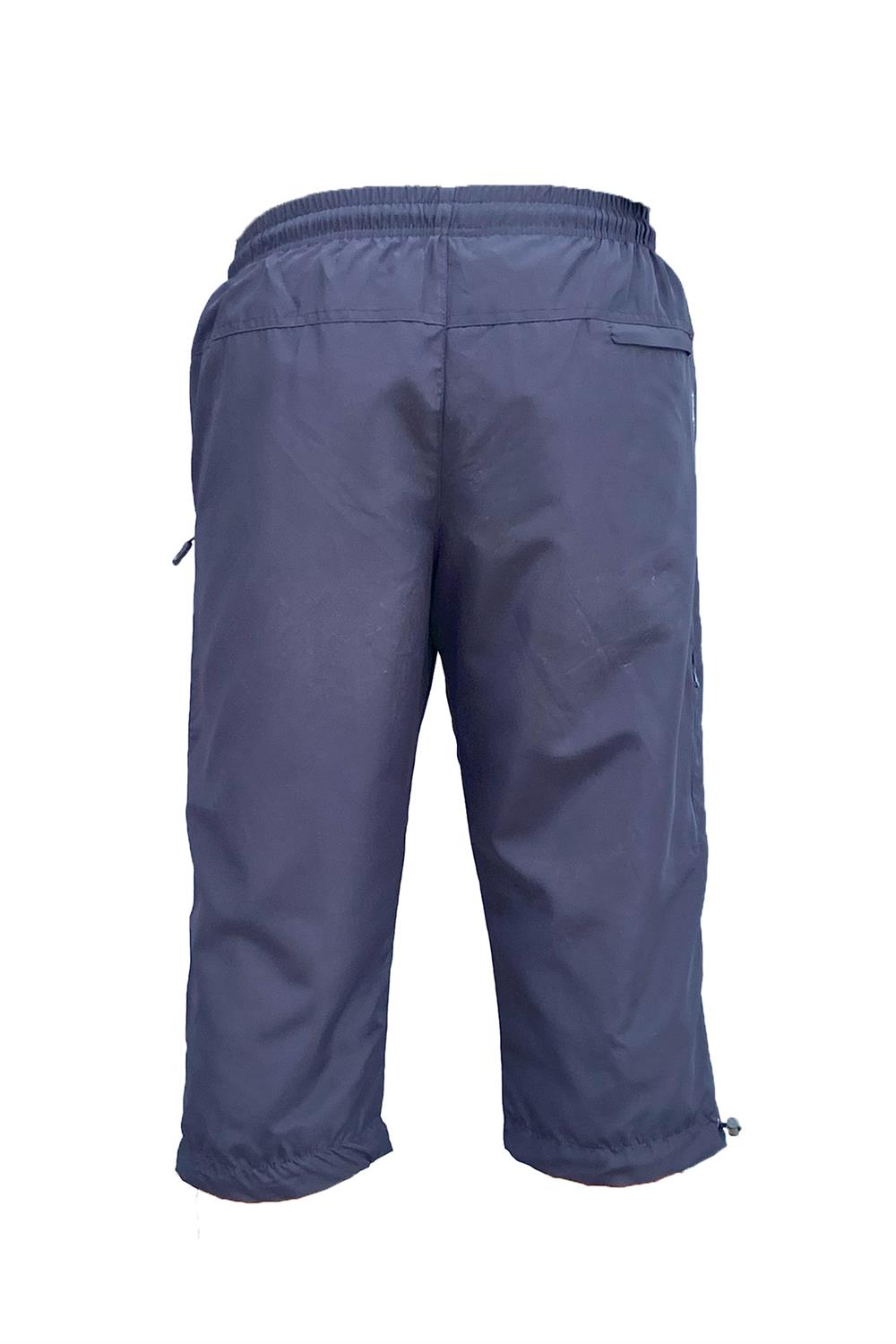 Remsa Erkek Havuz Deniz Uzun Kapri Şort Mayo RKS-01 Lacivert