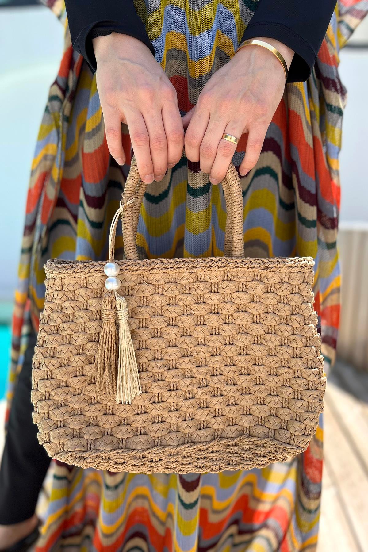 Remsa Hasır Çanta 019 Camel